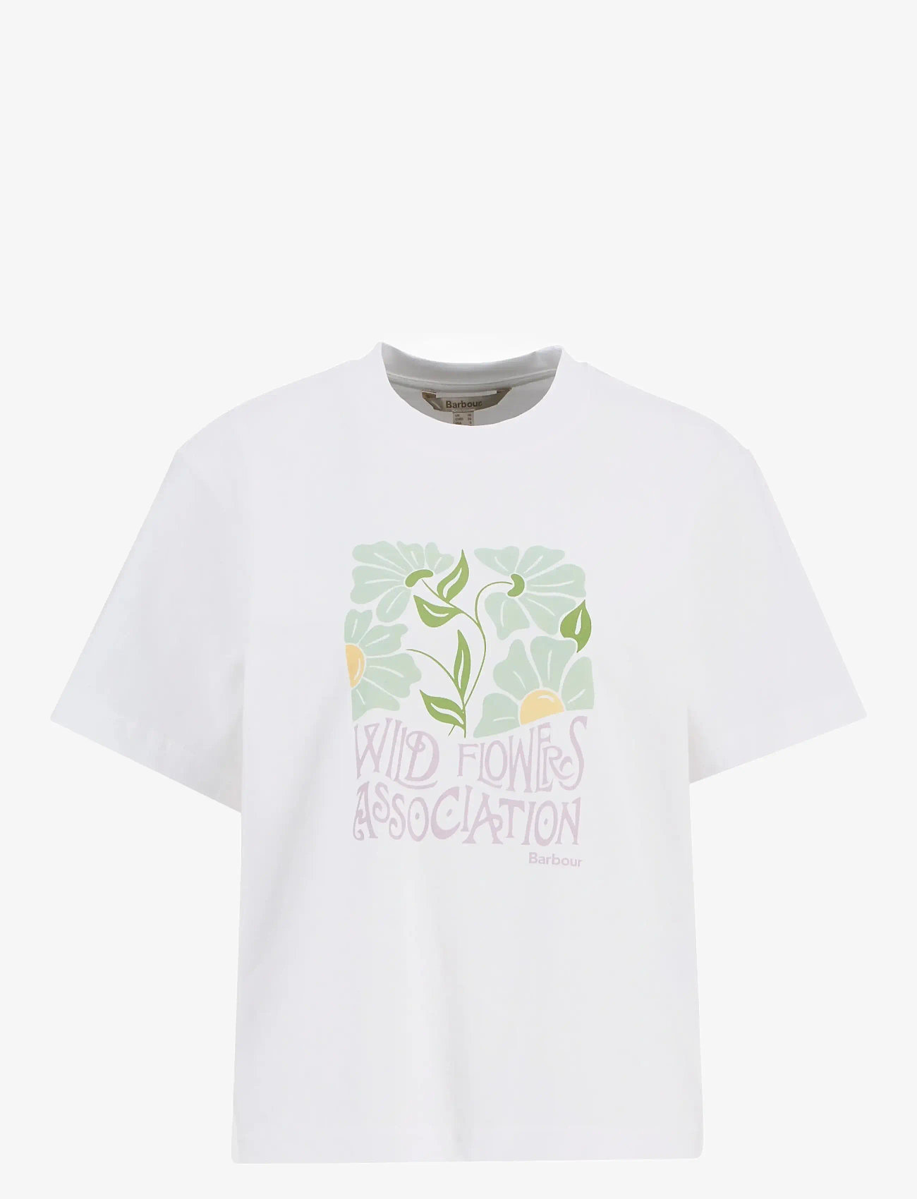 Barbour - Barbour Selena T-Shirt - t-shirts - white - 1