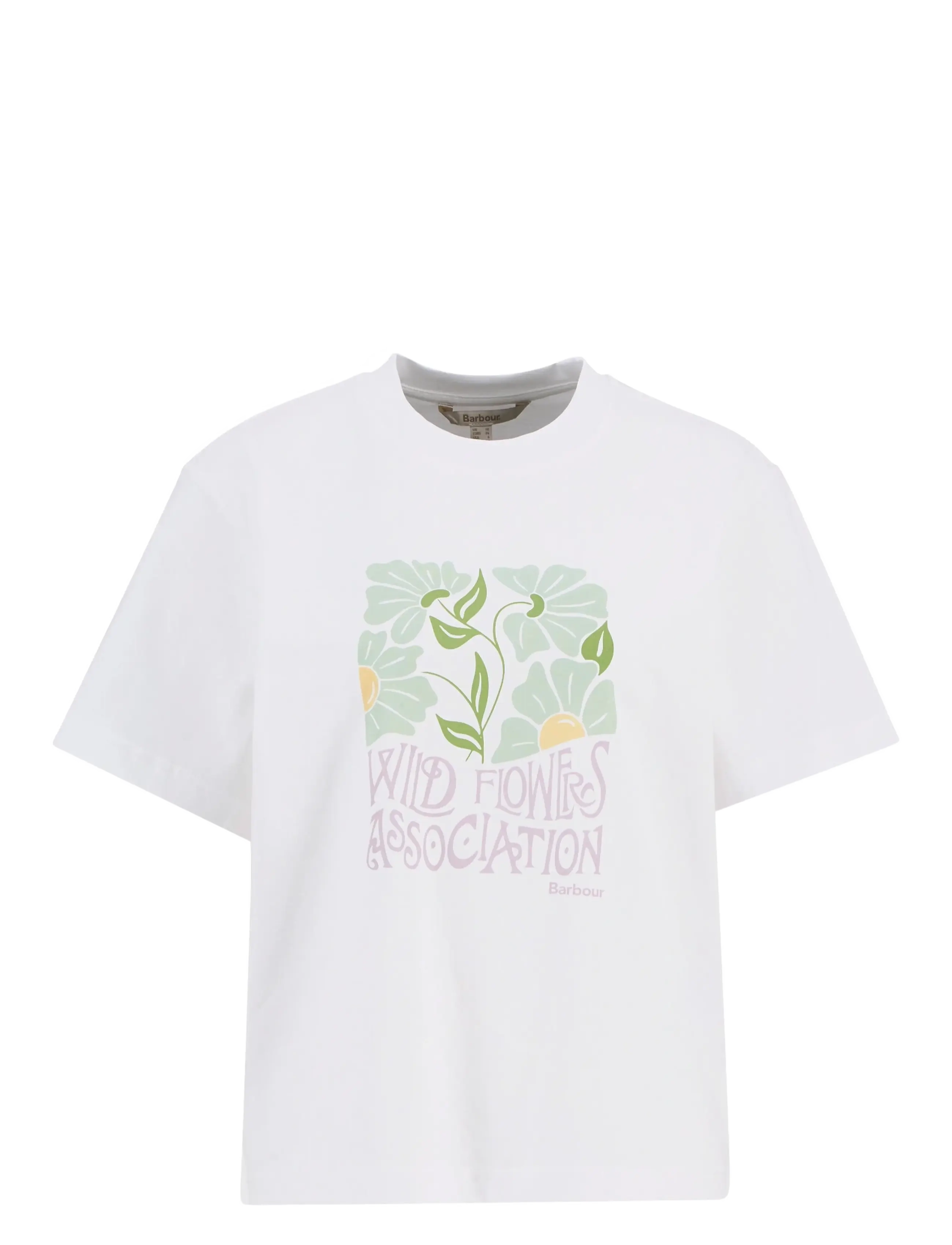 Barbour Barbour Selena T-Shirt - Tøj - WHITE / white