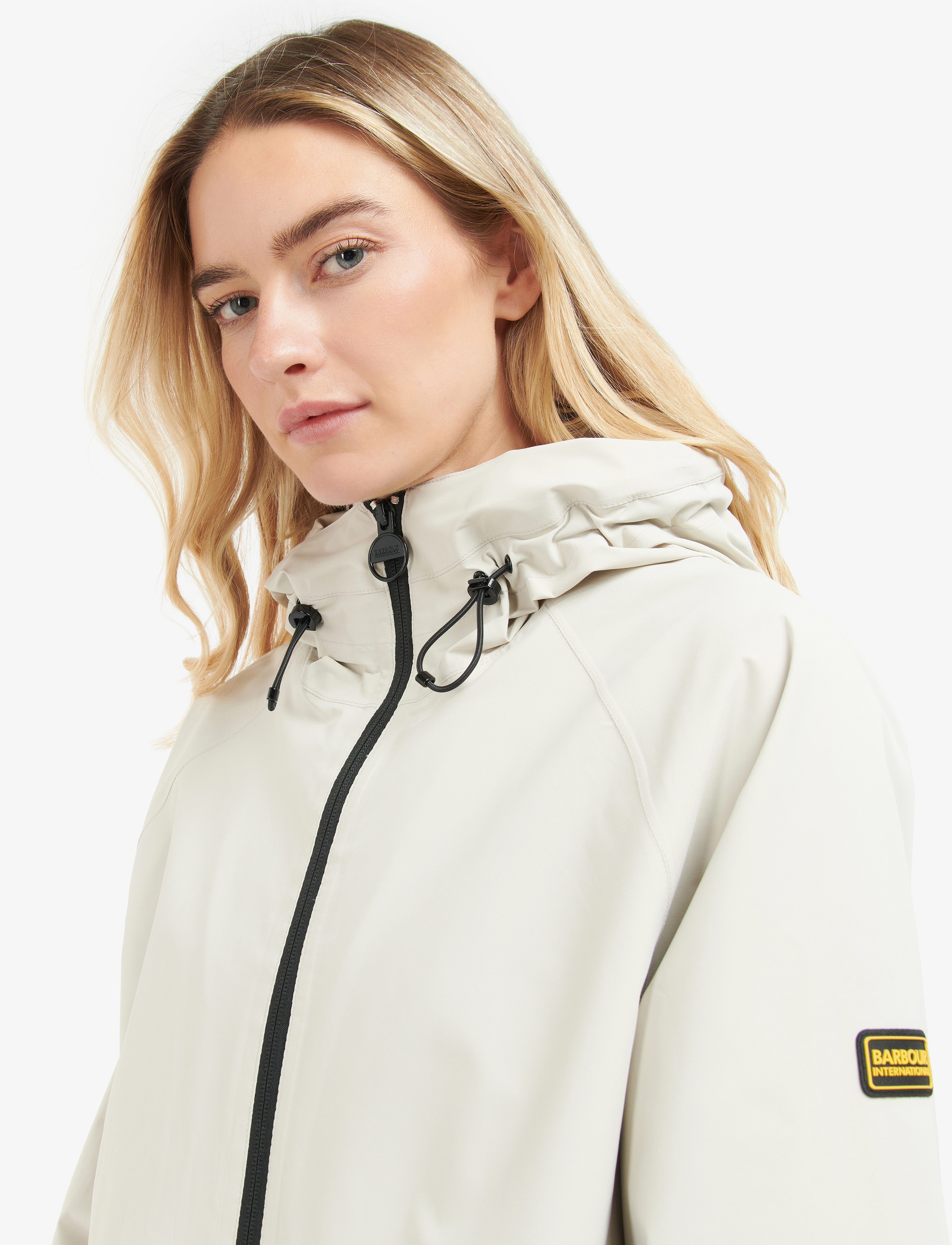 Barbour - B.Intl Autodrome Jkt Silver Cloud/Oyster Grey, 16 - oyster grey - 5