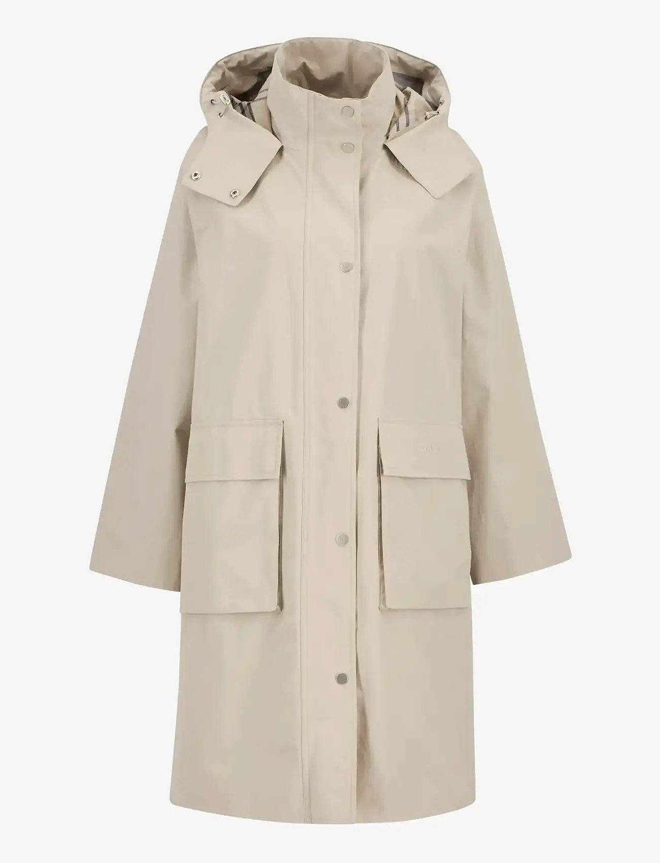 Barbour - Barbour Devlin Wproof - regenmäntel - mist/dress navy tartan - 1