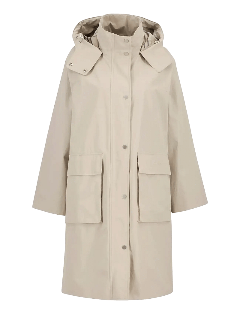 Barbour - Barbour Devlin Wproof - regenmäntel - mist/dress navy tartan - 1