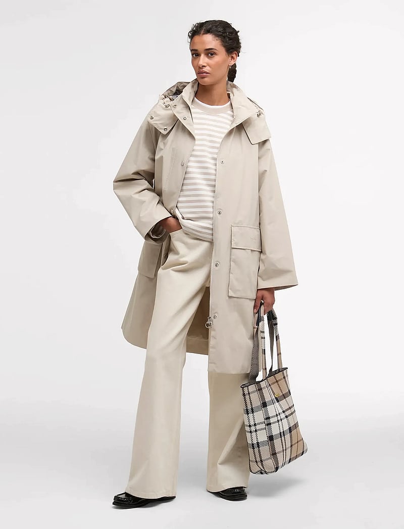 Barbour - Barbour Devlin Wproof - regenmäntel - mist/dress navy tartan - 2