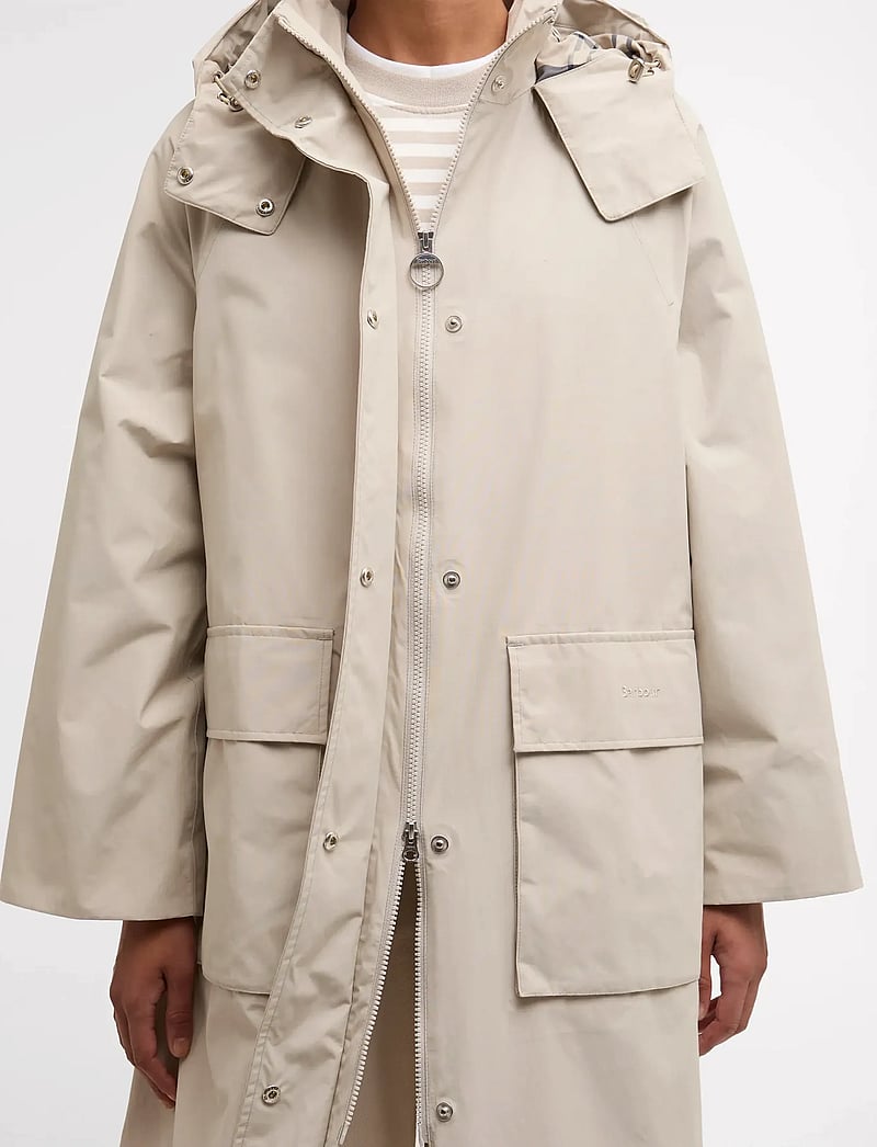 Barbour - Barbour Devlin Wproof - regenmäntel - mist/dress navy tartan - 4