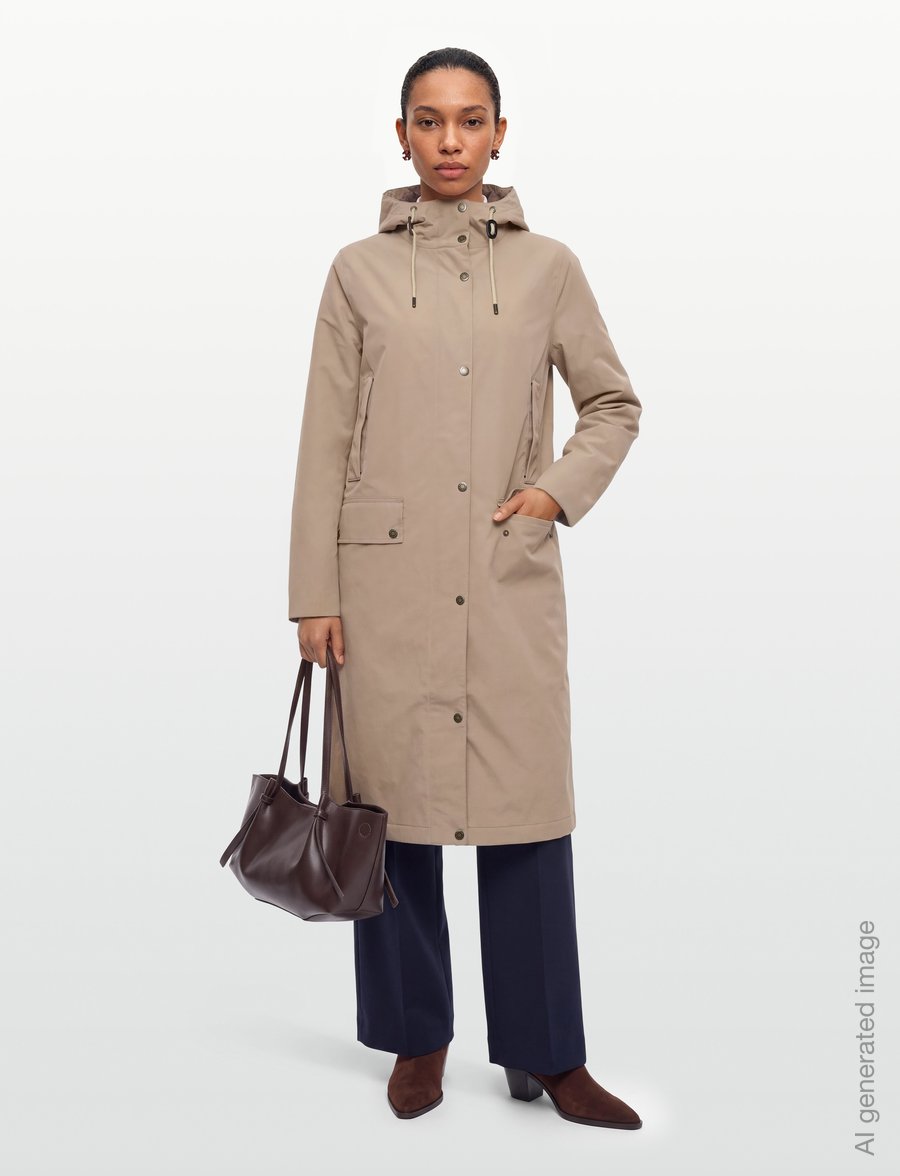 Barbour - Barbour Matilde Waterproof Jacket - rain jackets - lt trench/muted - 0