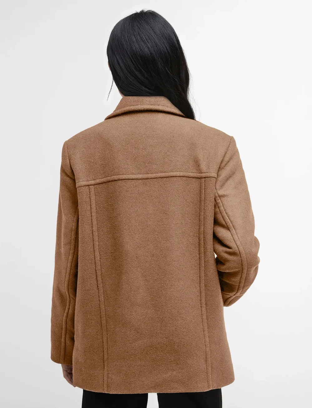 Barbour - Barbour Indie Military Wool Peacoat - wollmäntel - camouflage - 2