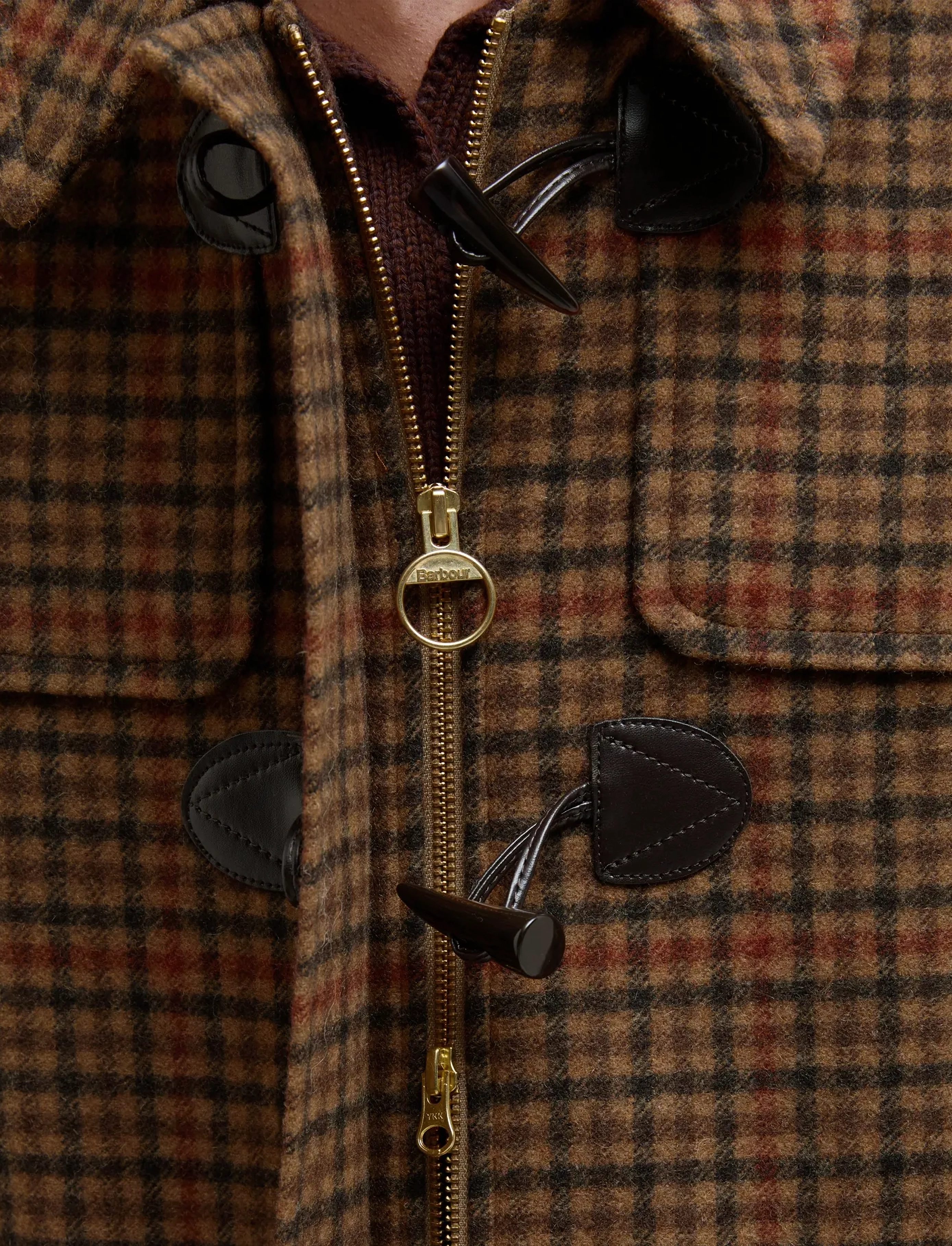 Barbour Barbour Melody Check Wool Duffle Coat - 610 €. Buy Wool