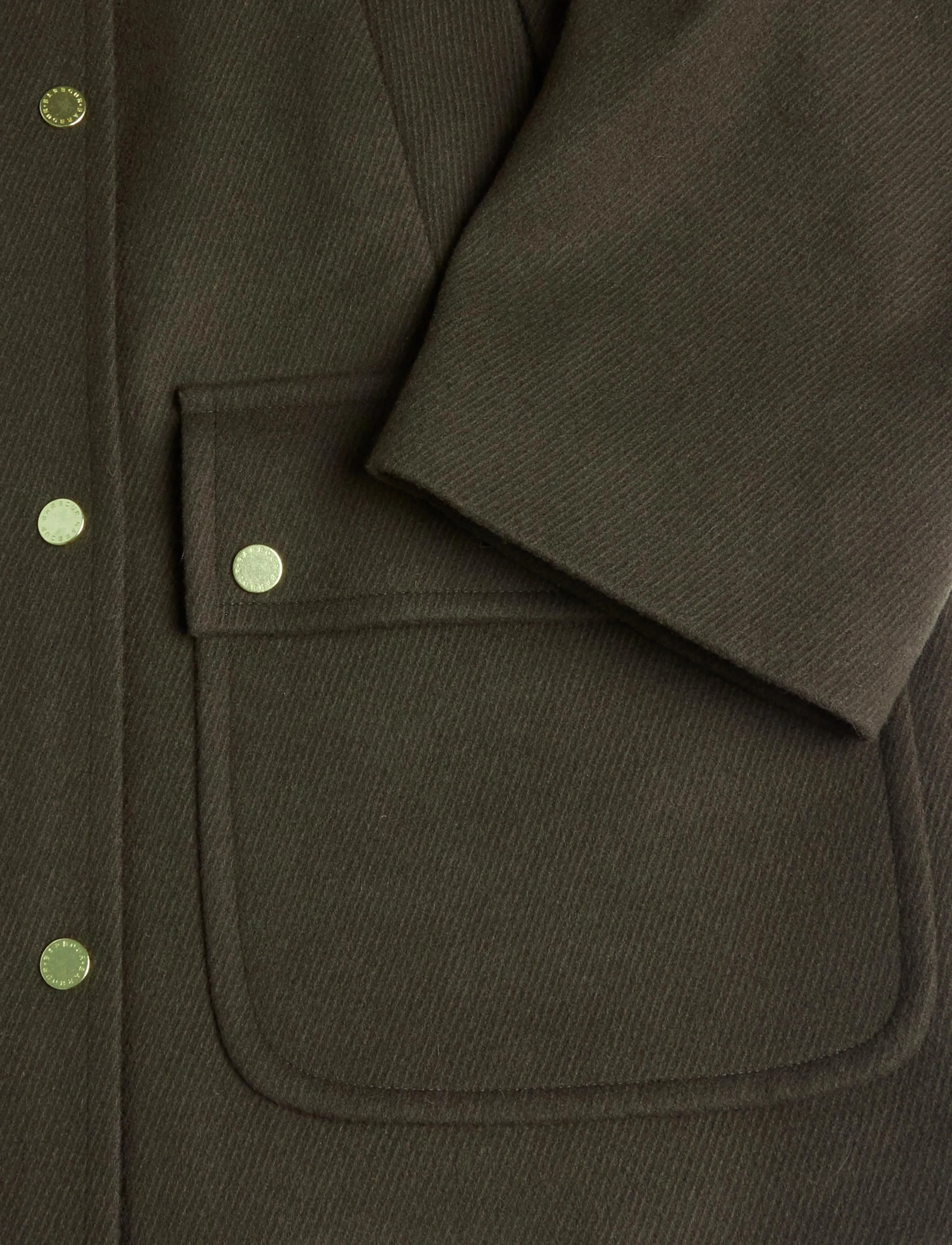 Barbour - Barbour Womens Bedale Wool Coat - vinterjakker - olive / shadow classic - 3