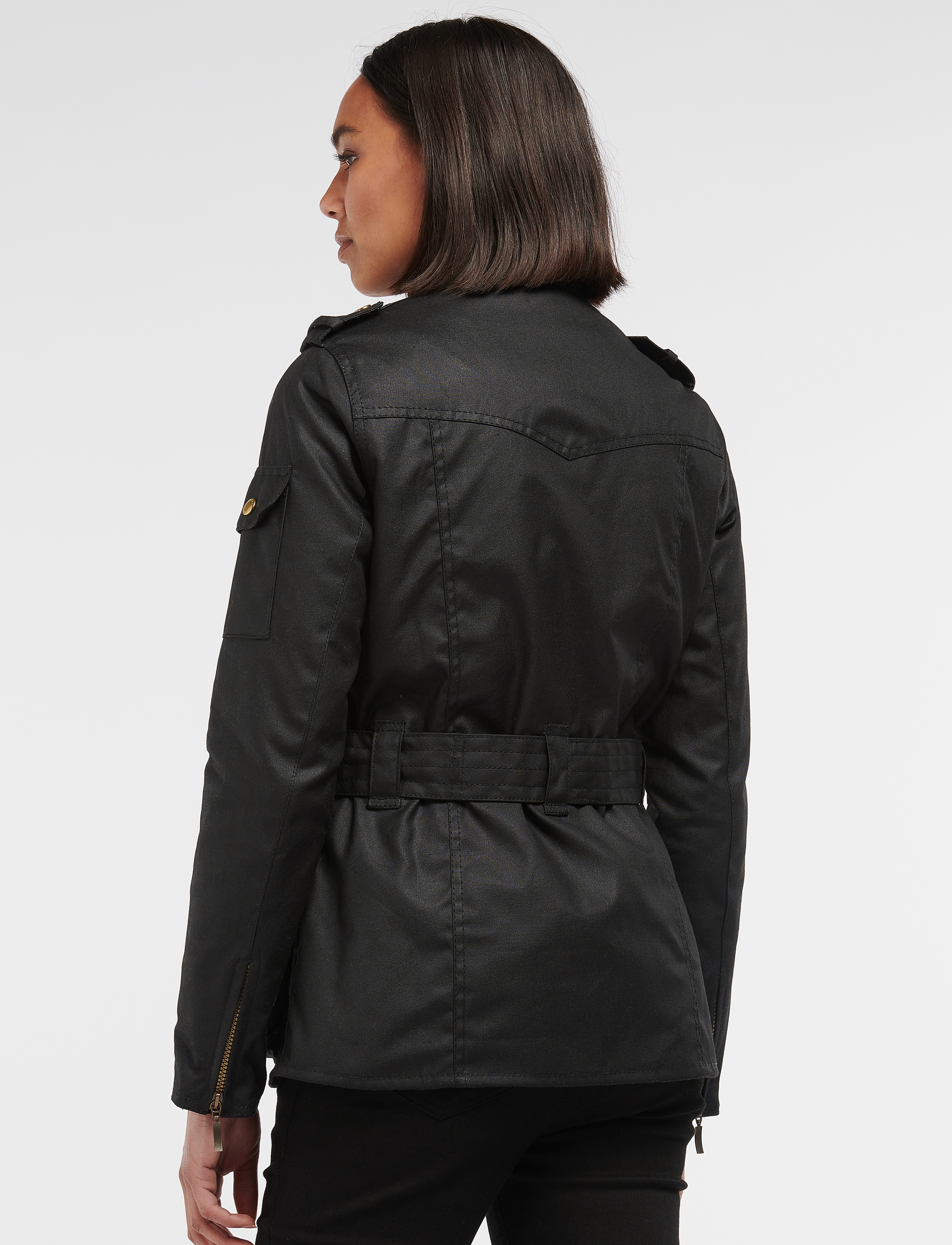 Barbour - B.Intl Ladies International - pavasarinės striukės - black - 4
