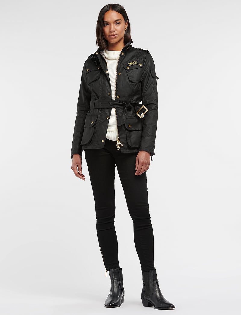 Barbour - B.Intl Ladies International - steppjacken - black - 5