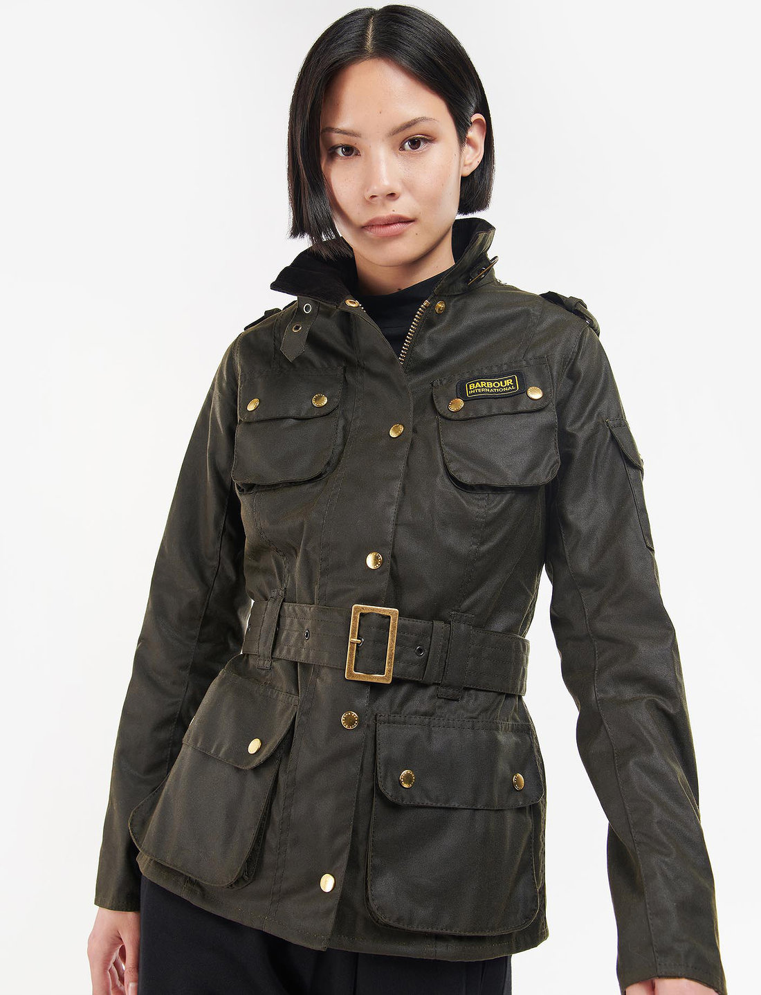Womens barbour international quilted top jacket