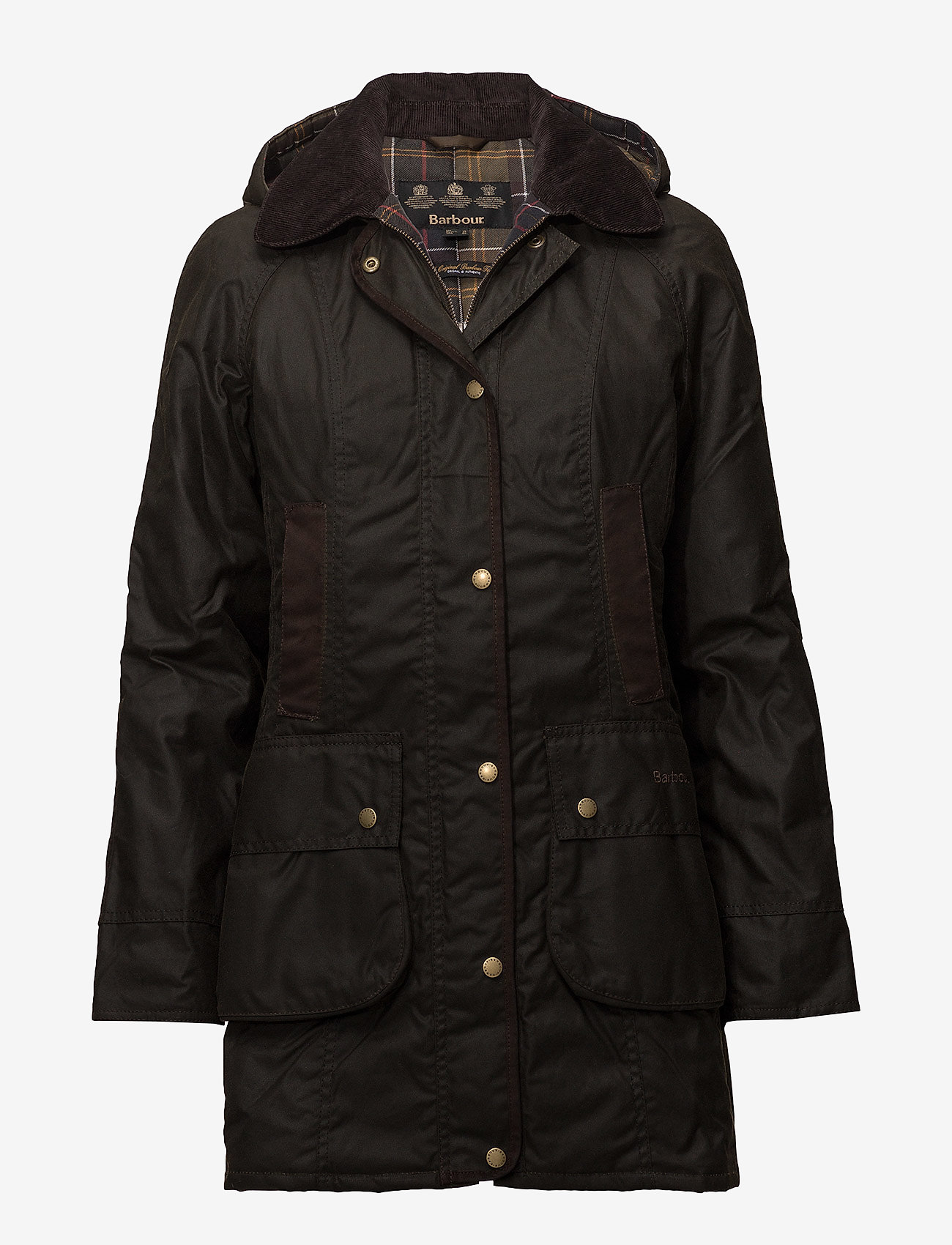 Barbour - Barbour Bower Wax Jacket - parkad - olive - 1