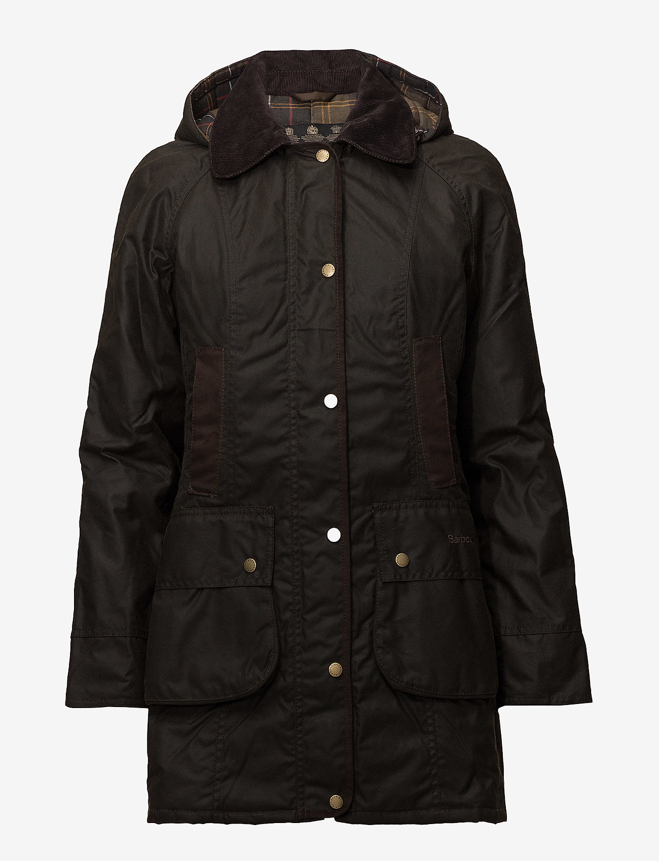Barbour - Barbour Bower Wax Jacket - parkad - olive - 2
