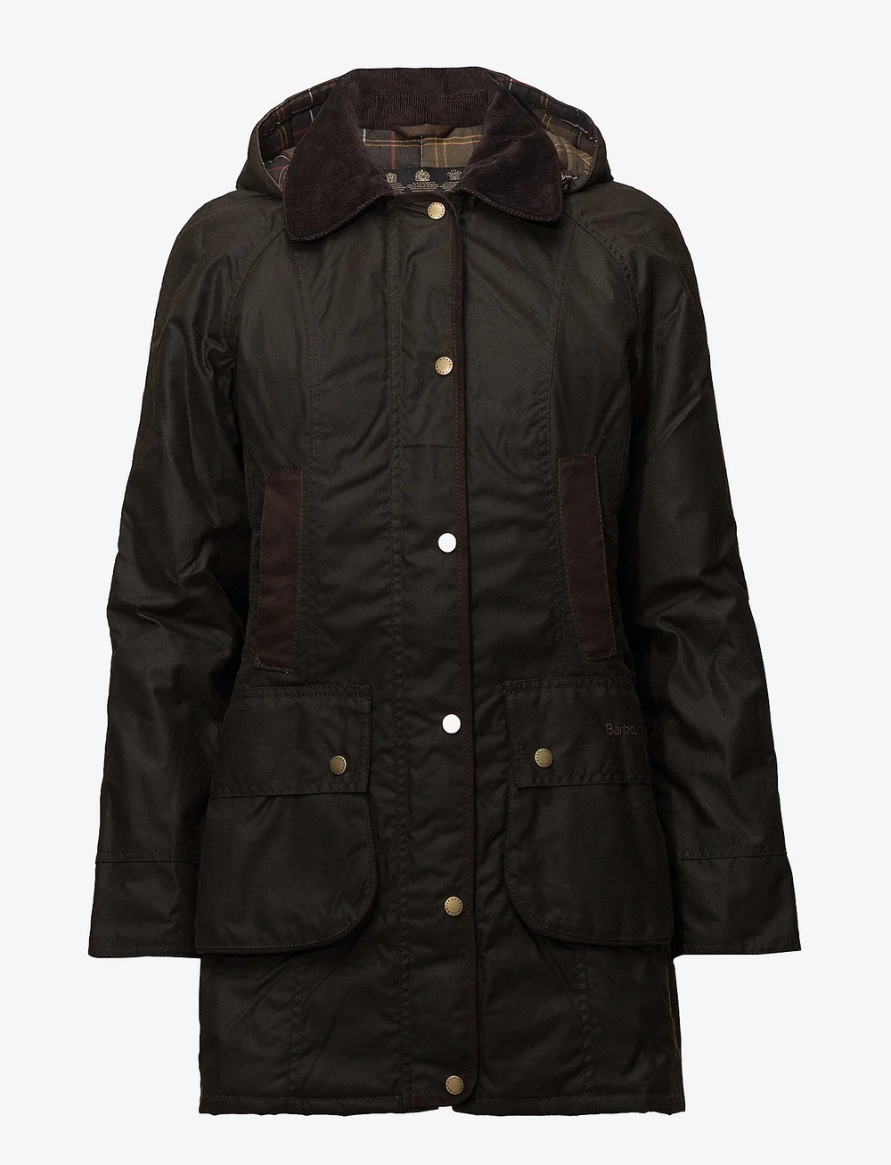 Barbour - Barbour Bower Wax Jacket - parkas - olive - 2