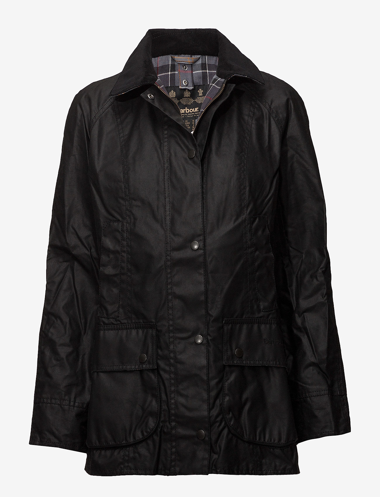 Barbour - Barbour Beadnell Wax Jacket - frühlingsjacken - black - 1