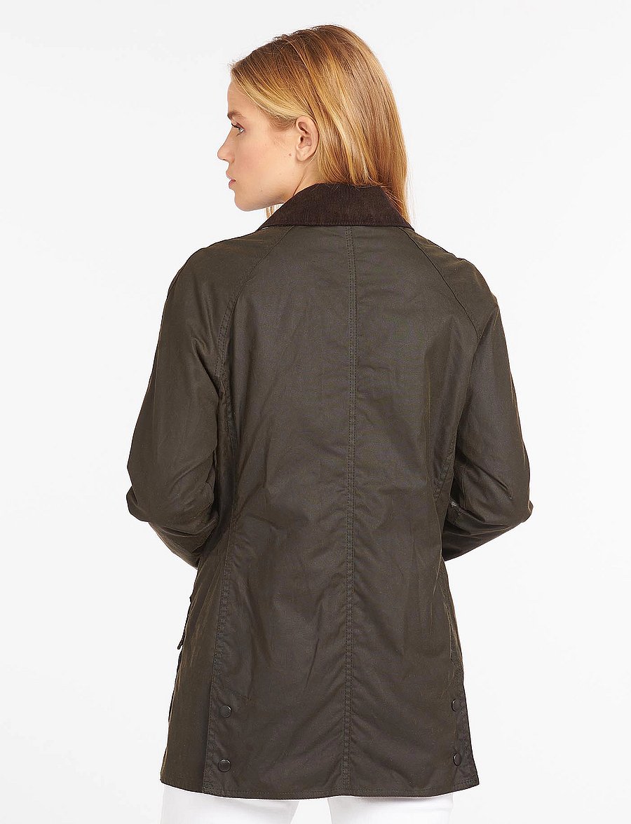 Barbour - Barbour Classic Beadnell Wax Jacket - tepitud jakid - olive - 4
