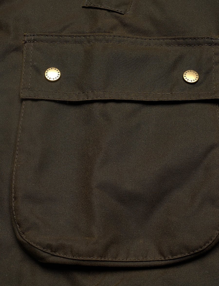 Barbour - Barbour Acorn Wax Jacket - olive - 4