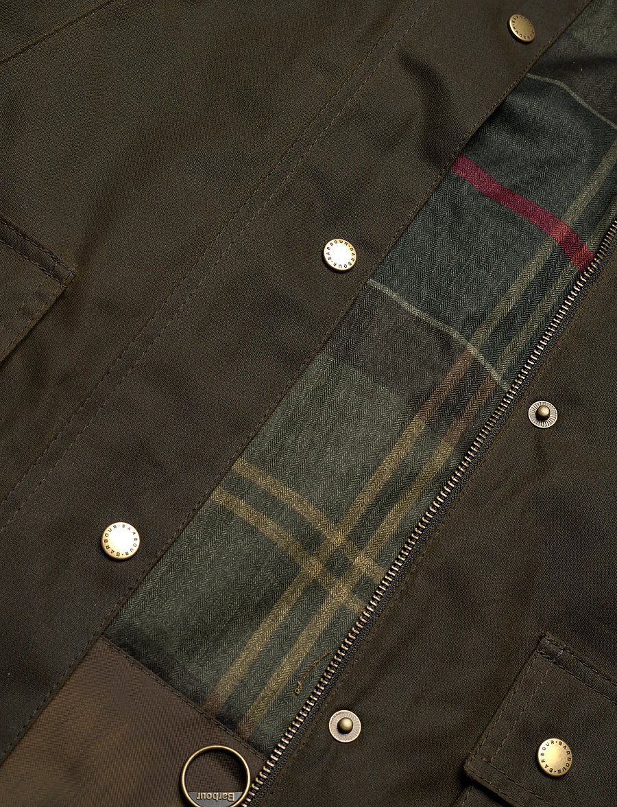 Barbour - Barbour Acorn Wax Jacket - olive - 5