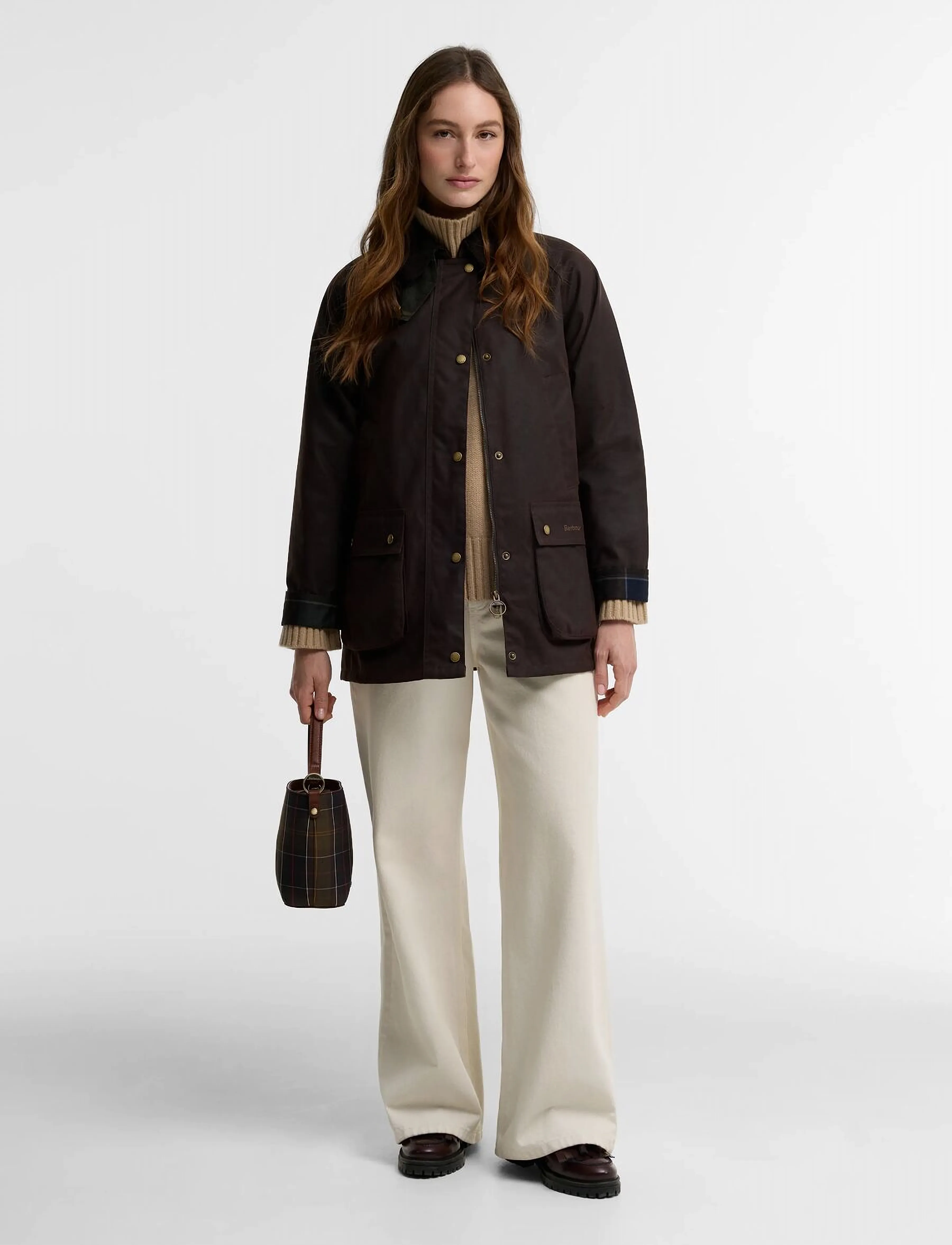 Barbour Acorn Wax Jacket jackor dam – bild 2
