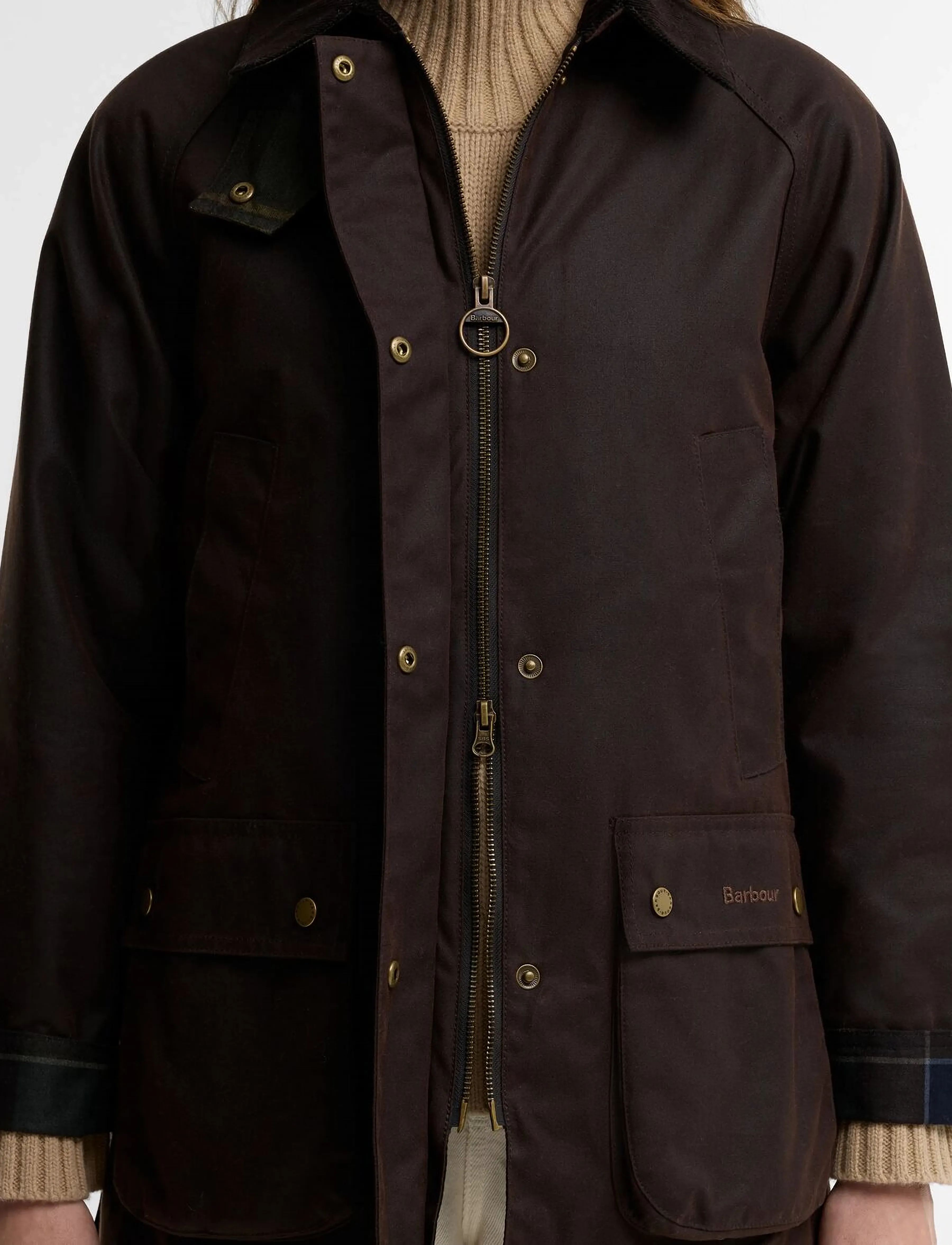 Barbour Acorn Wax Jacket jackor dam – bild 5