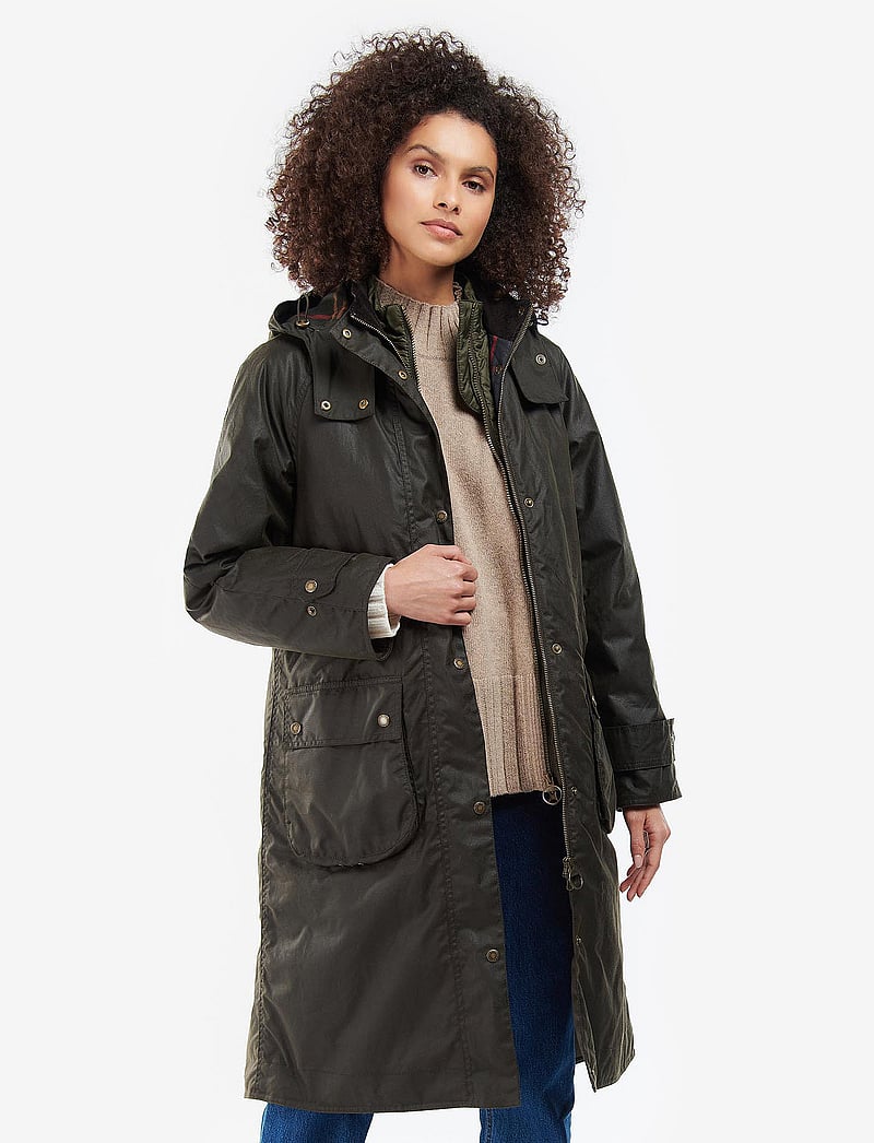Barbour - Barbour Lo Cannich Wax - parkas - black - 0