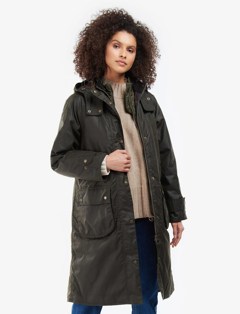 Barbour - Barbour Lo Cannich Wax - parkas - black - 0