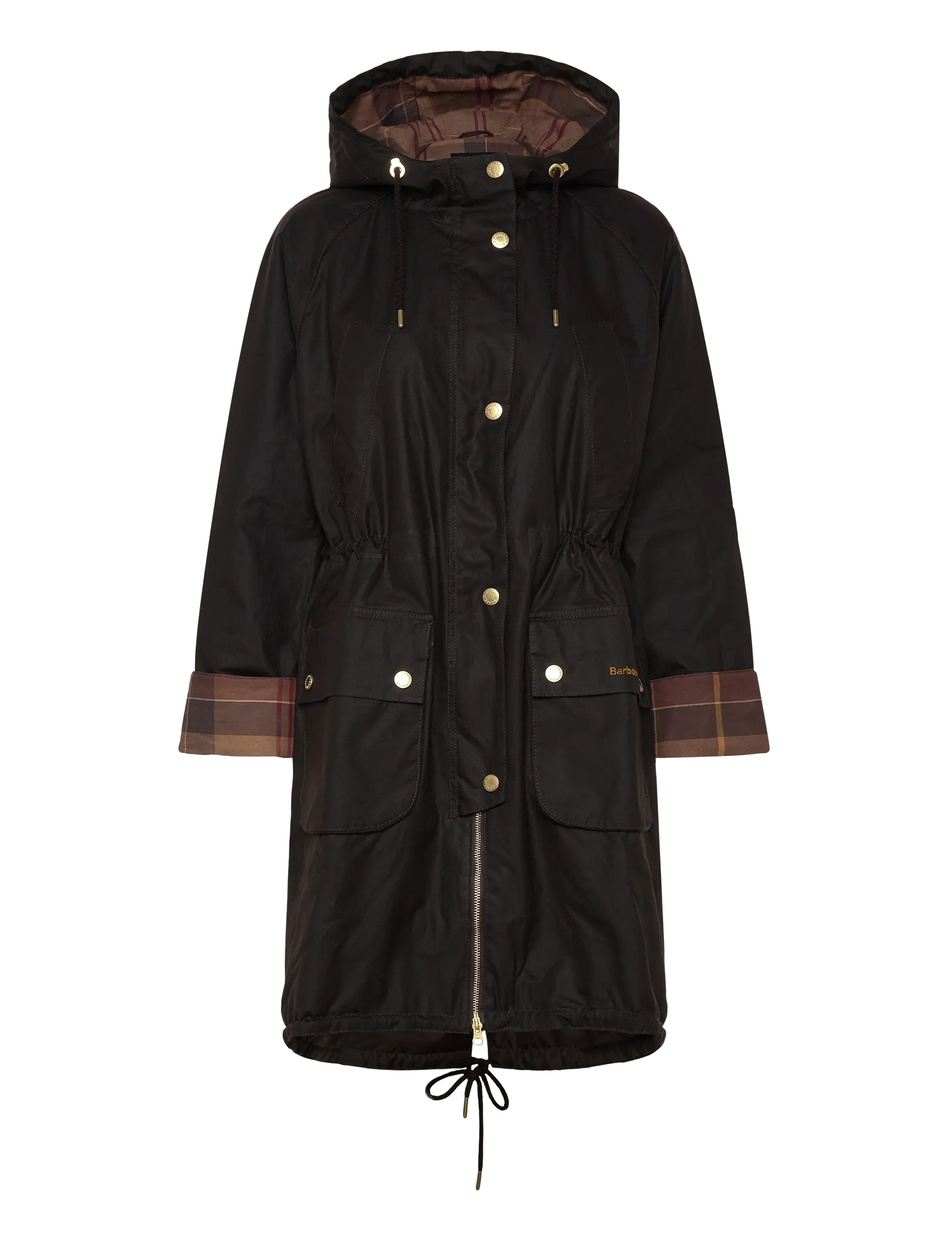 Barbour Barbour Marcy Wax Parka - Jassen - RUSTIC / black