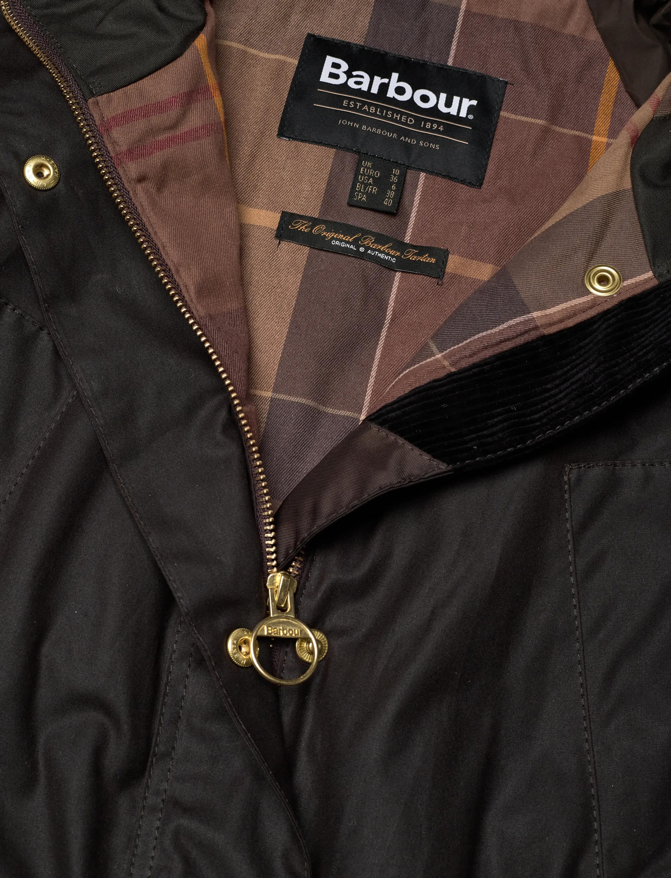 Barbour - Barbour Marcy Wax Parka - rustic - 2