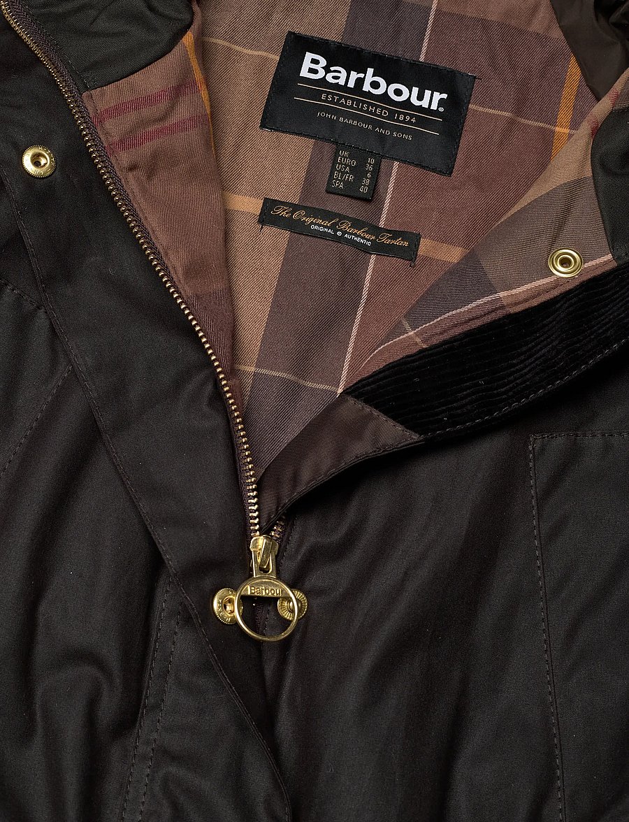 Barbour - Barbour Marcy Wax Parka - rustic - 2