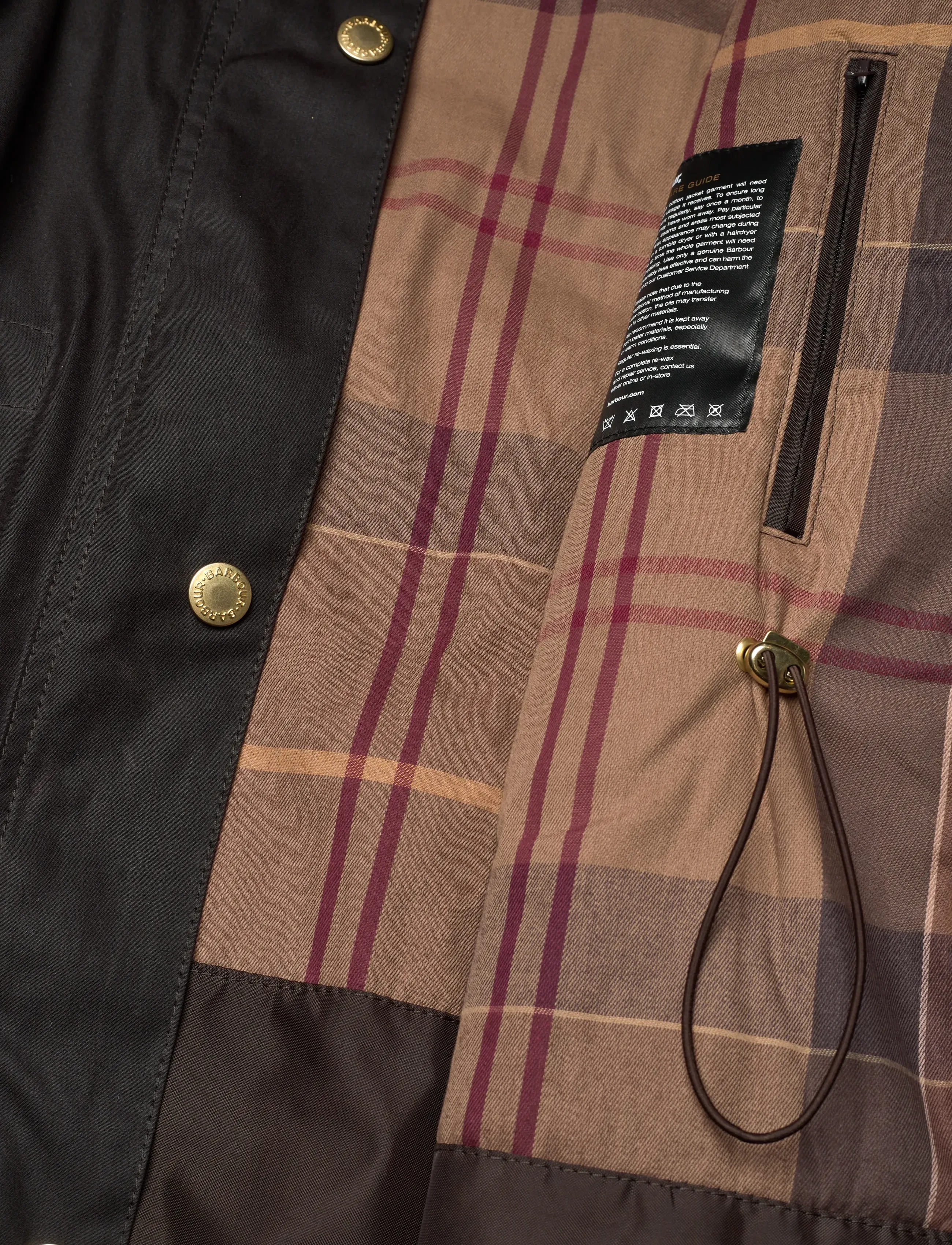 Barbour - Barbour Marcy Wax Parka - rustic - 4