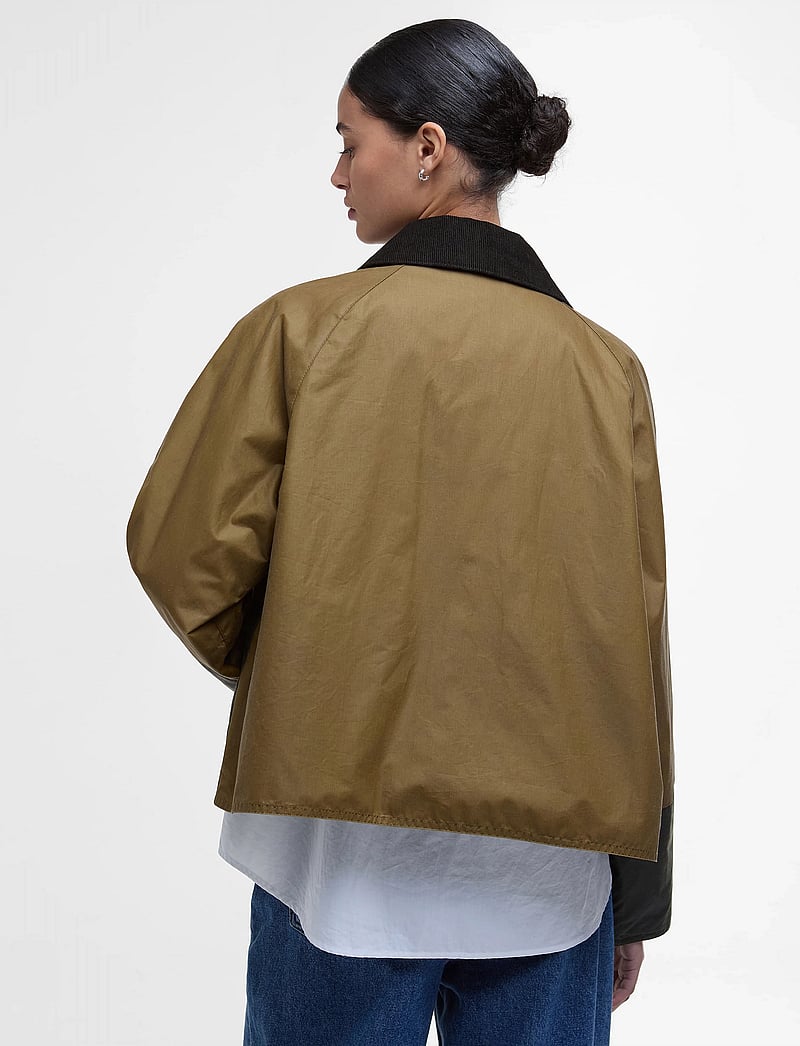 Barbour - Barbour Alma Wax - spring jackets - sand/archive olive/beech/ - 5