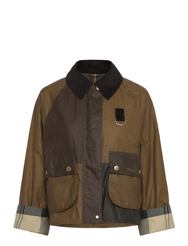 Barbour - Barbour Alma Wax - spring jackets - sand/archive olive/beech/ - 3