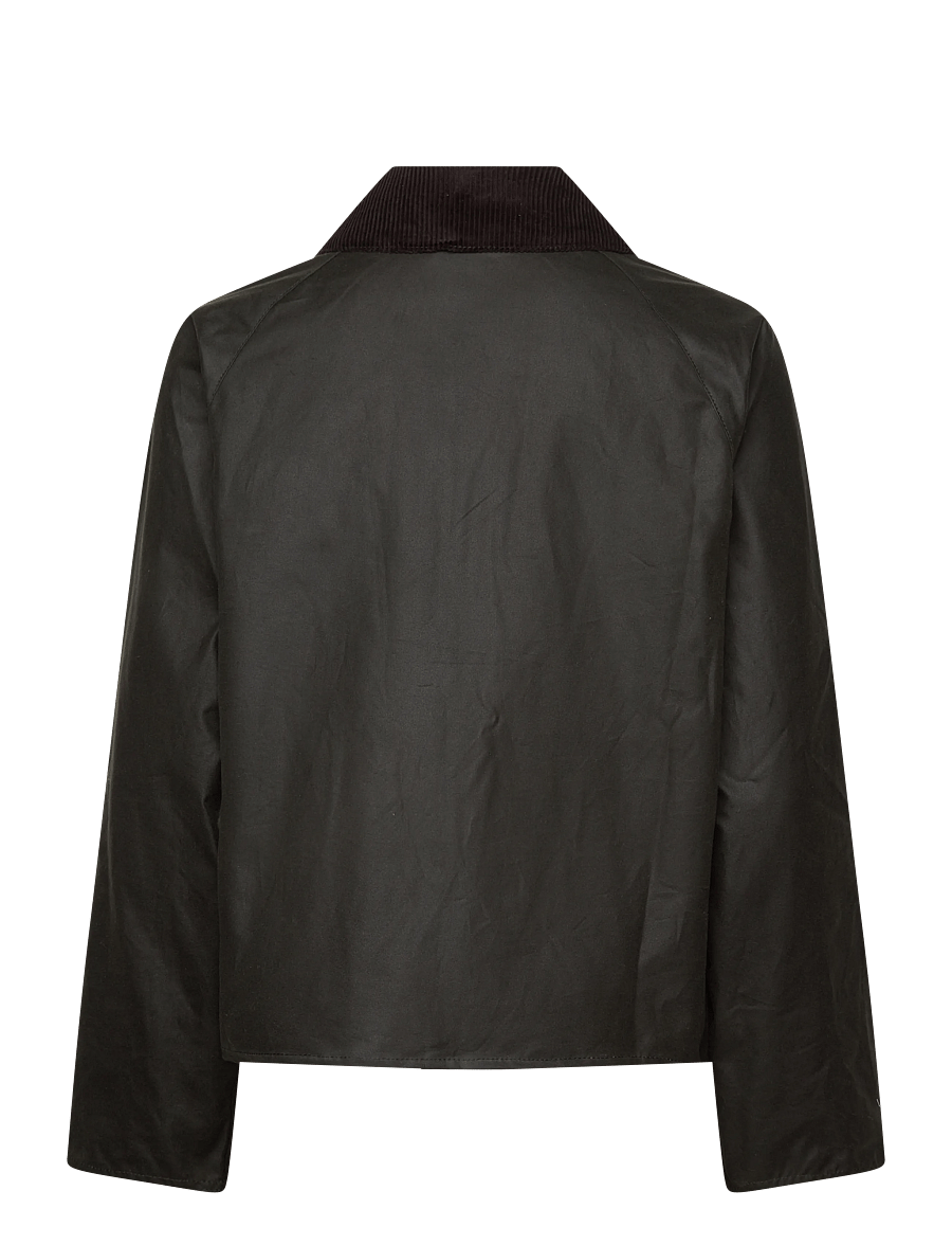 Barbour - Barbour Arlene Wax Jacket - overshirts - olive - 1