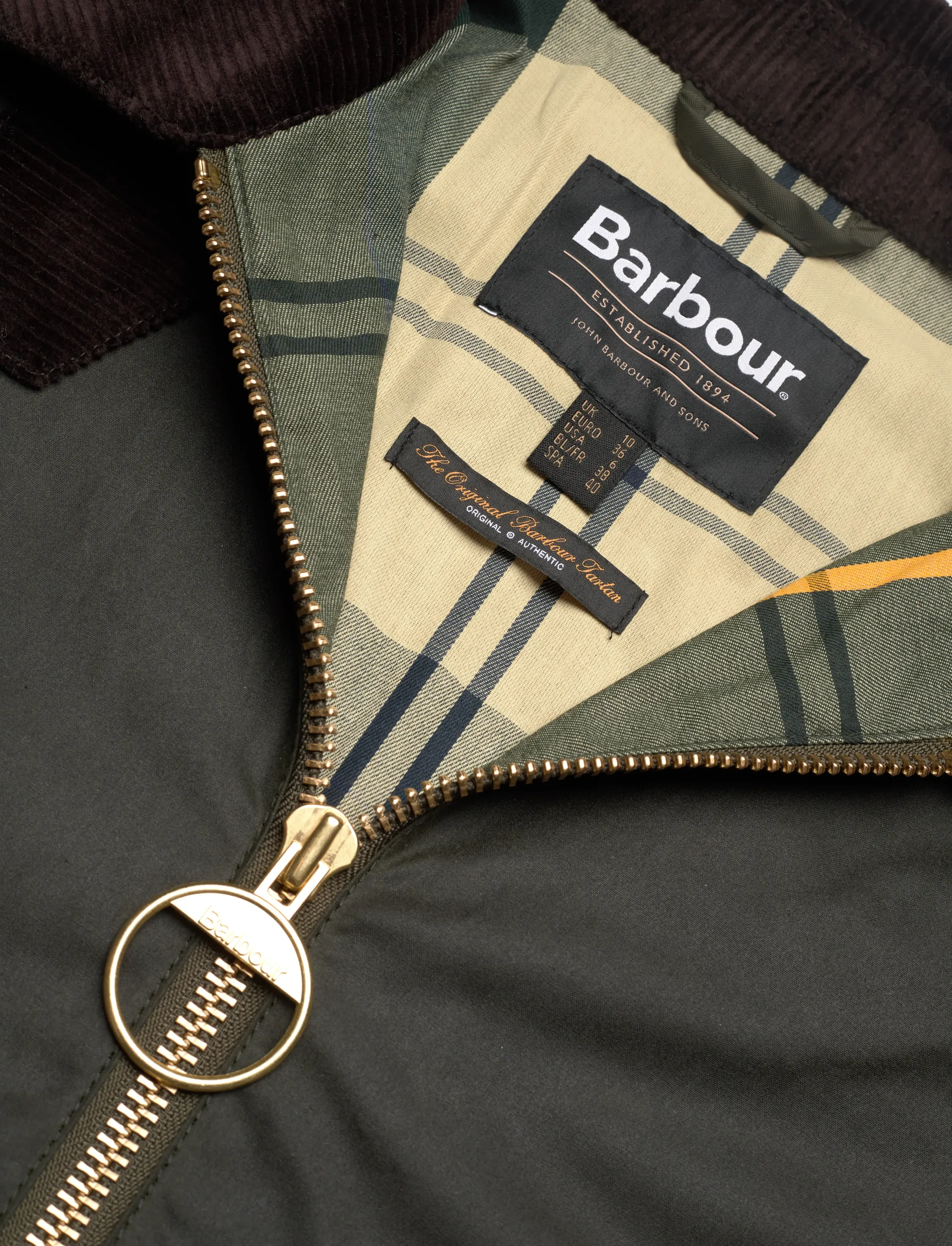 Barbour - Barbour Arlene Wax Jacket - olive - 2