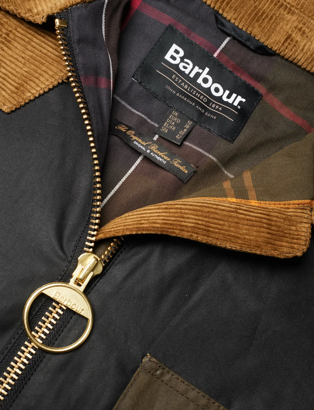 Barbour - Barbour Luella Wax Jacket - utility-jacken - black - 2