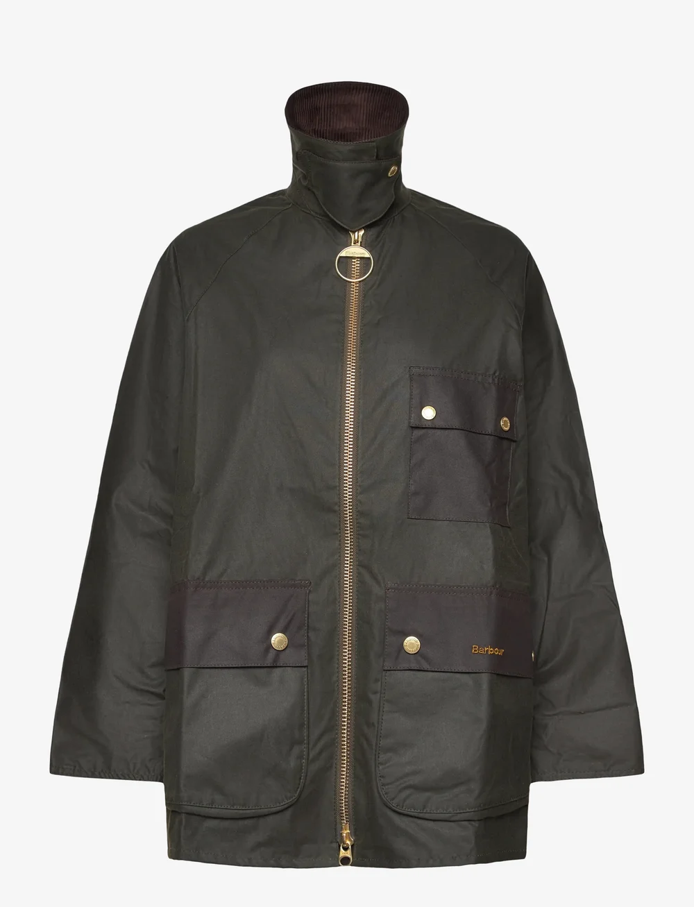 Barbour - Barbour Luella Wax Jacket - utility-jakker - olive - 2