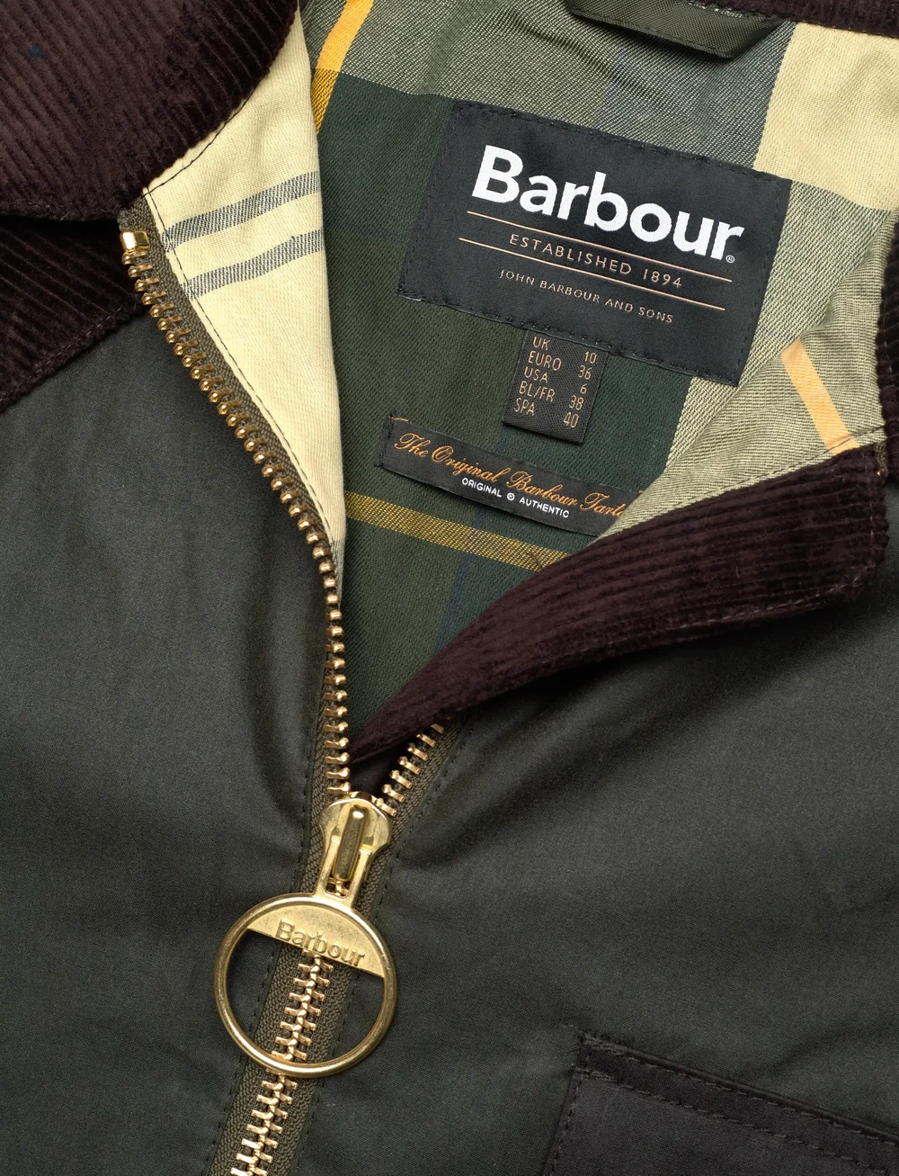 Barbour - Barbour Luella Wax Jacket - utility-jakker - olive - 3