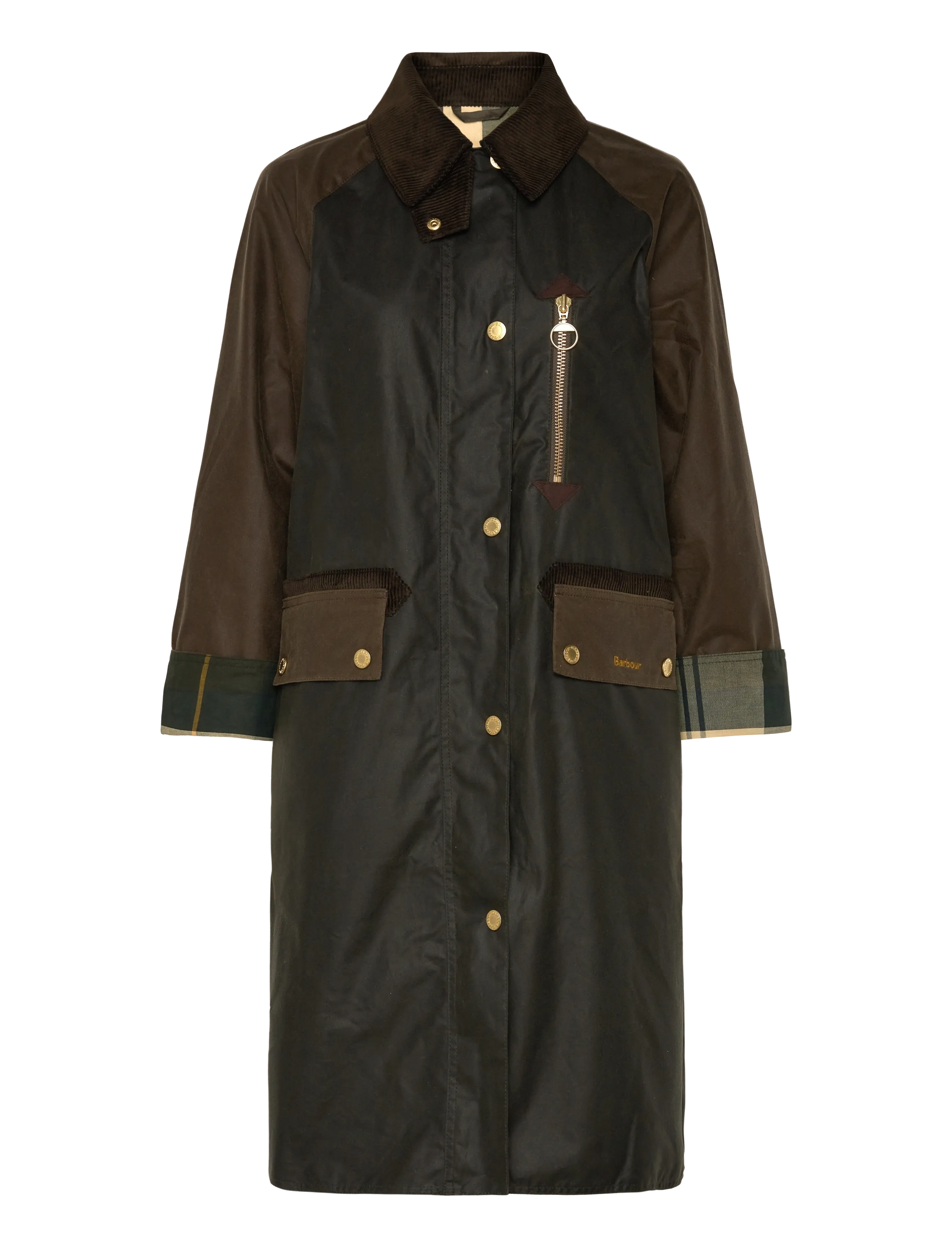 Barbour Barbour Evette Wax Jacket - Frakker - OLIVE / khaki/green