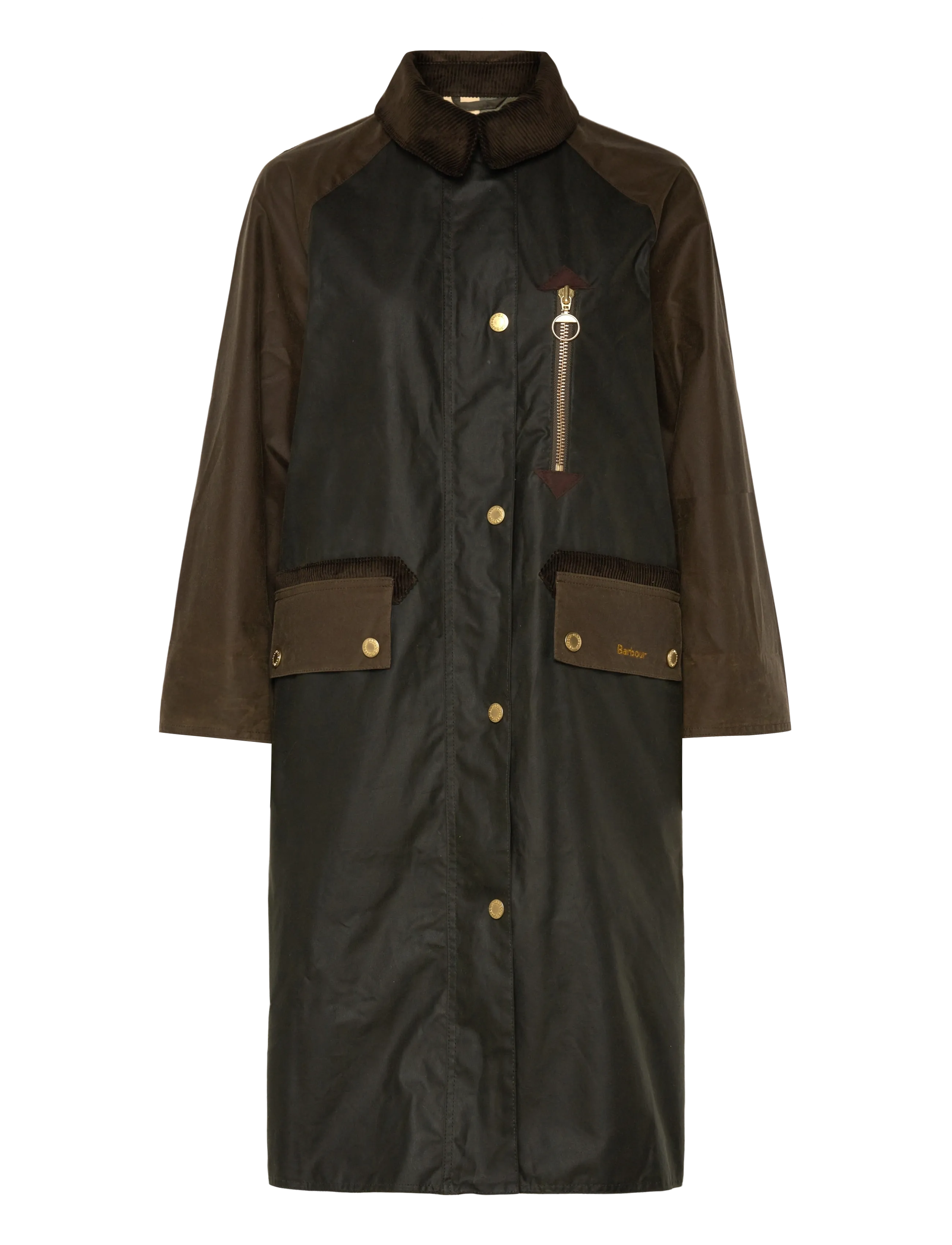 Barbour - Barbour Evette Wax Jacket - olive - 1