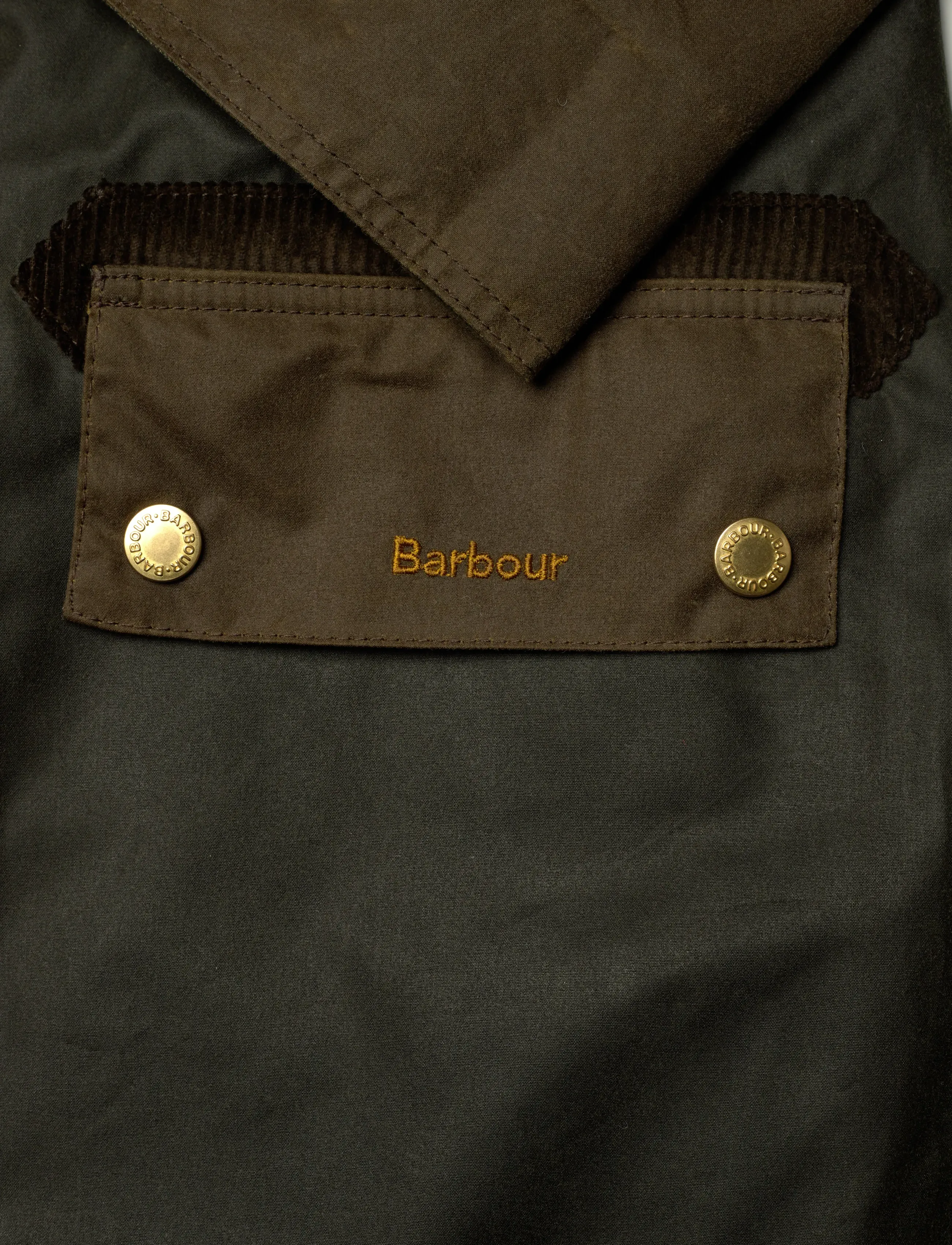Barbour - Barbour Evette Wax Jacket - olive - 4