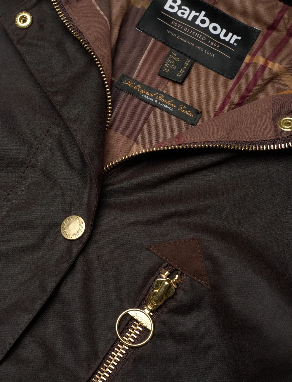 Barbour - Barbour Evette Wax Jacket - lette frakker - rustic - 2