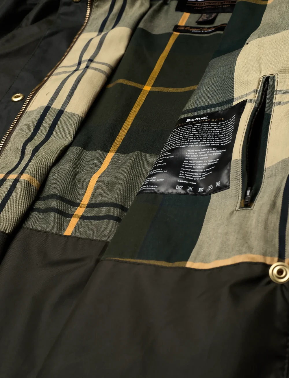 Barbour - Barbour Milda Wax Jacket - trenchcoats - olive - 5