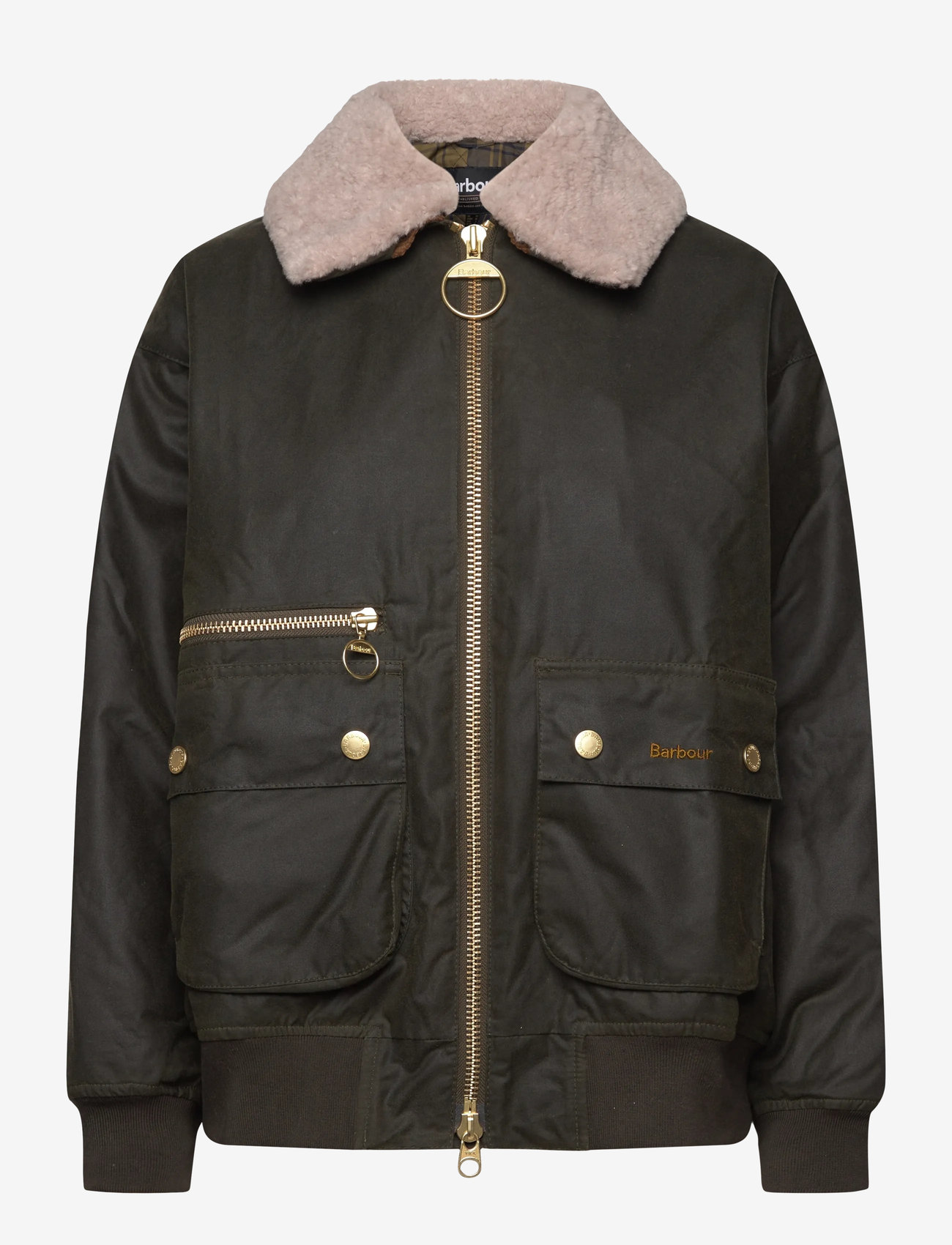 Barbour - Barbour Maxine Wax Jacket - olive - 0