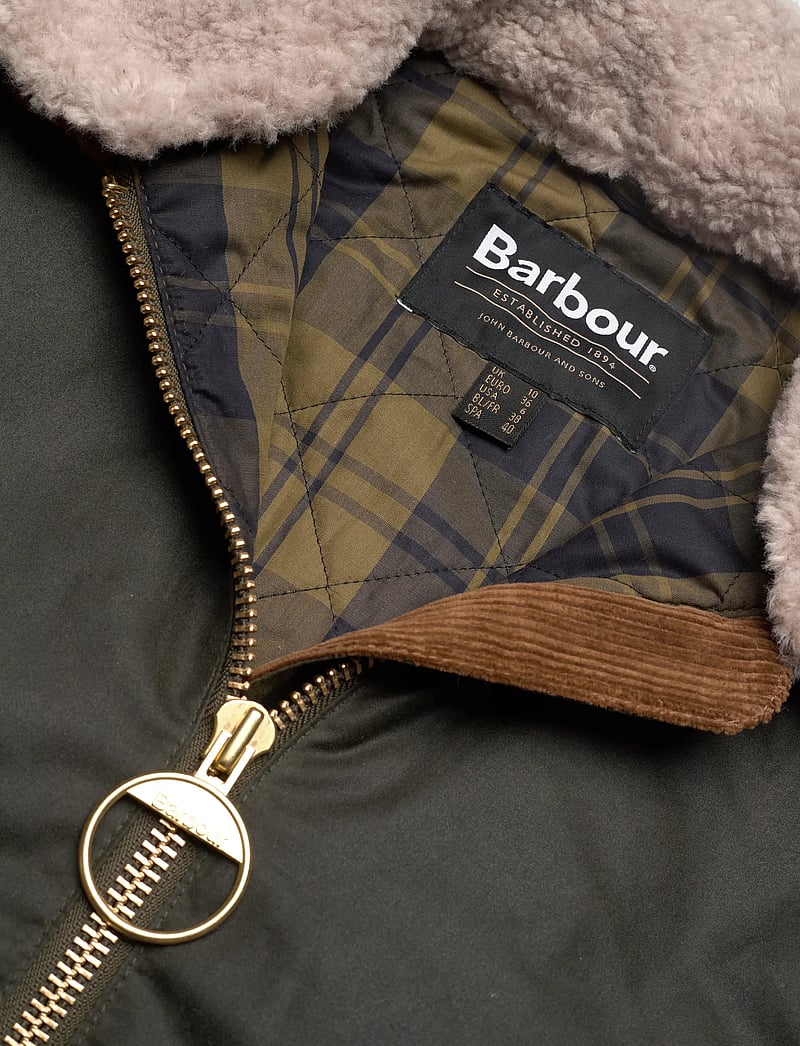 Barbour - Barbour Maxine Wax Jacket - utility-jakker - olive - 2