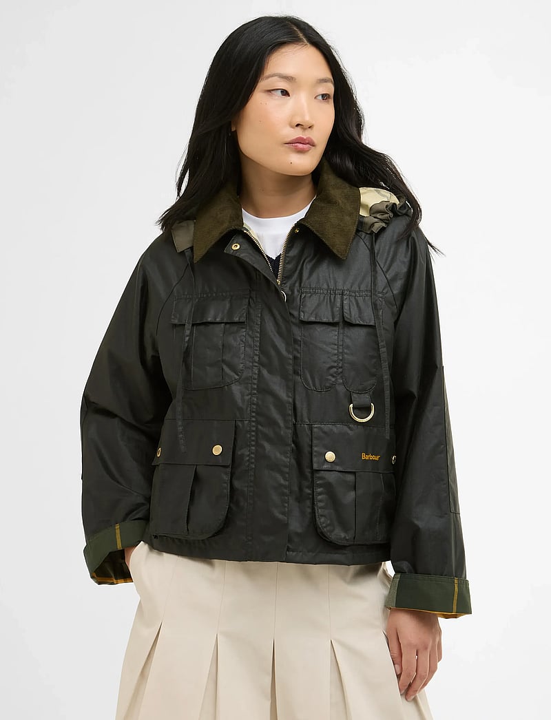 Barbour - Barbour Liza Wax - utility jackets - fern/ancient - 0