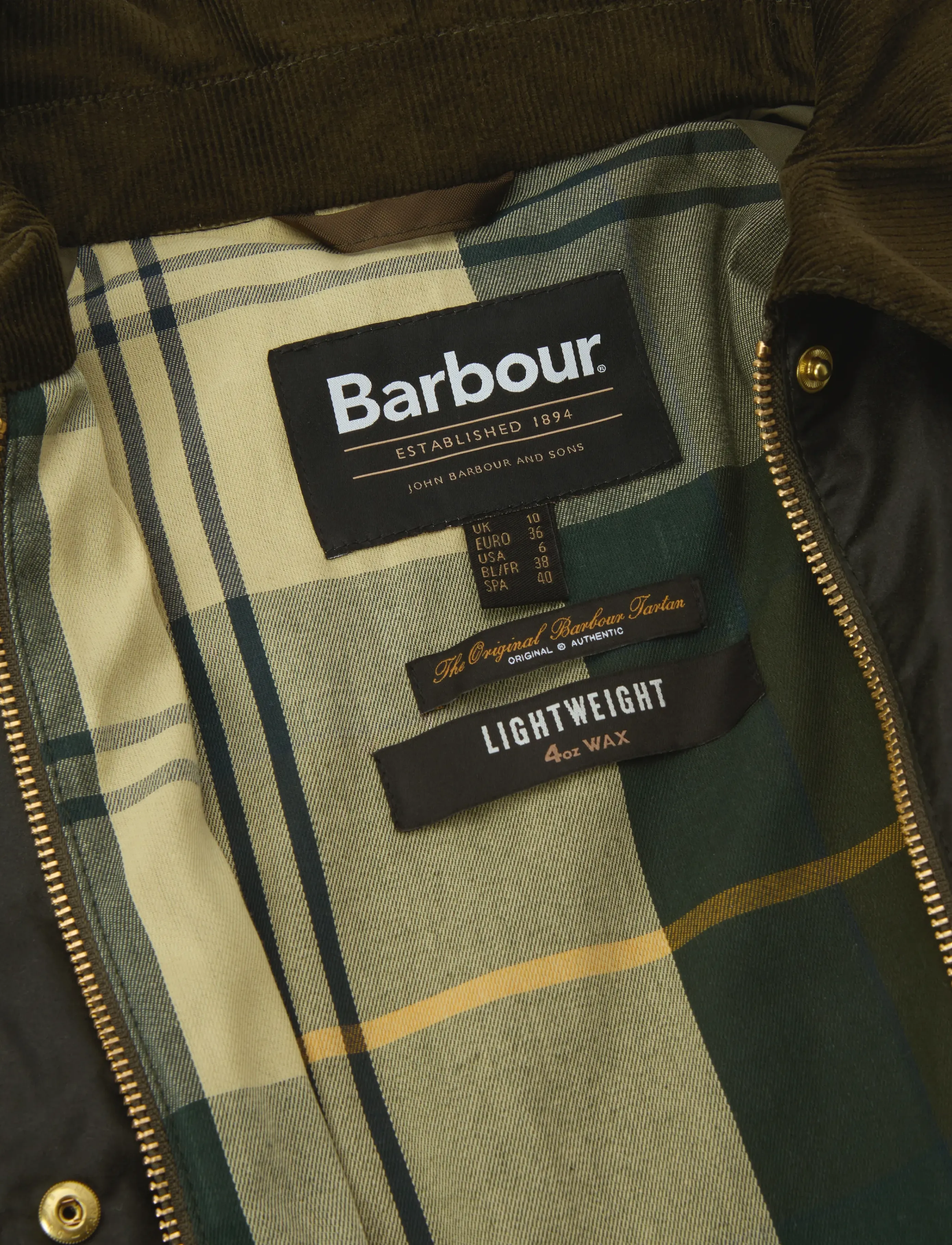 Barbour - Barbour Liza Wax - utility-jakker - fern/ancient - 4