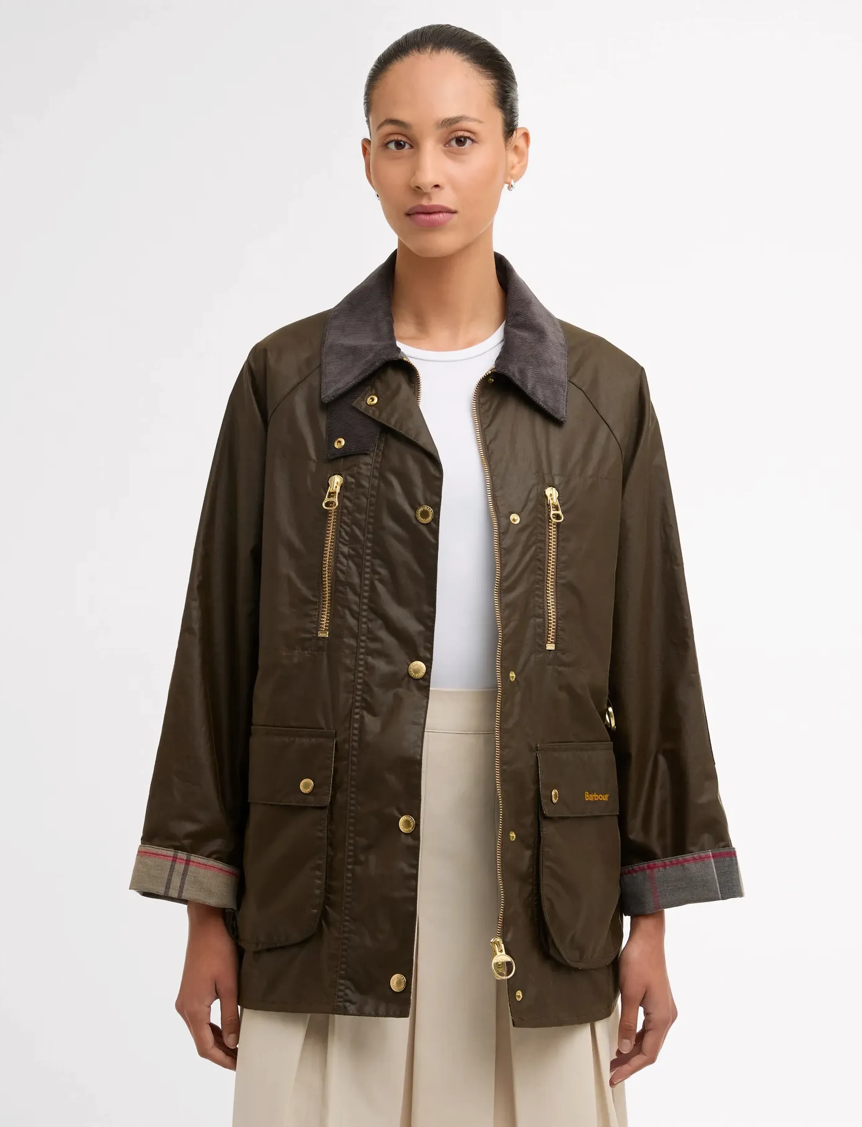 Barbour Barbour Argill Wax - Utility jakid - BEECH/DRESS / khaki/green
