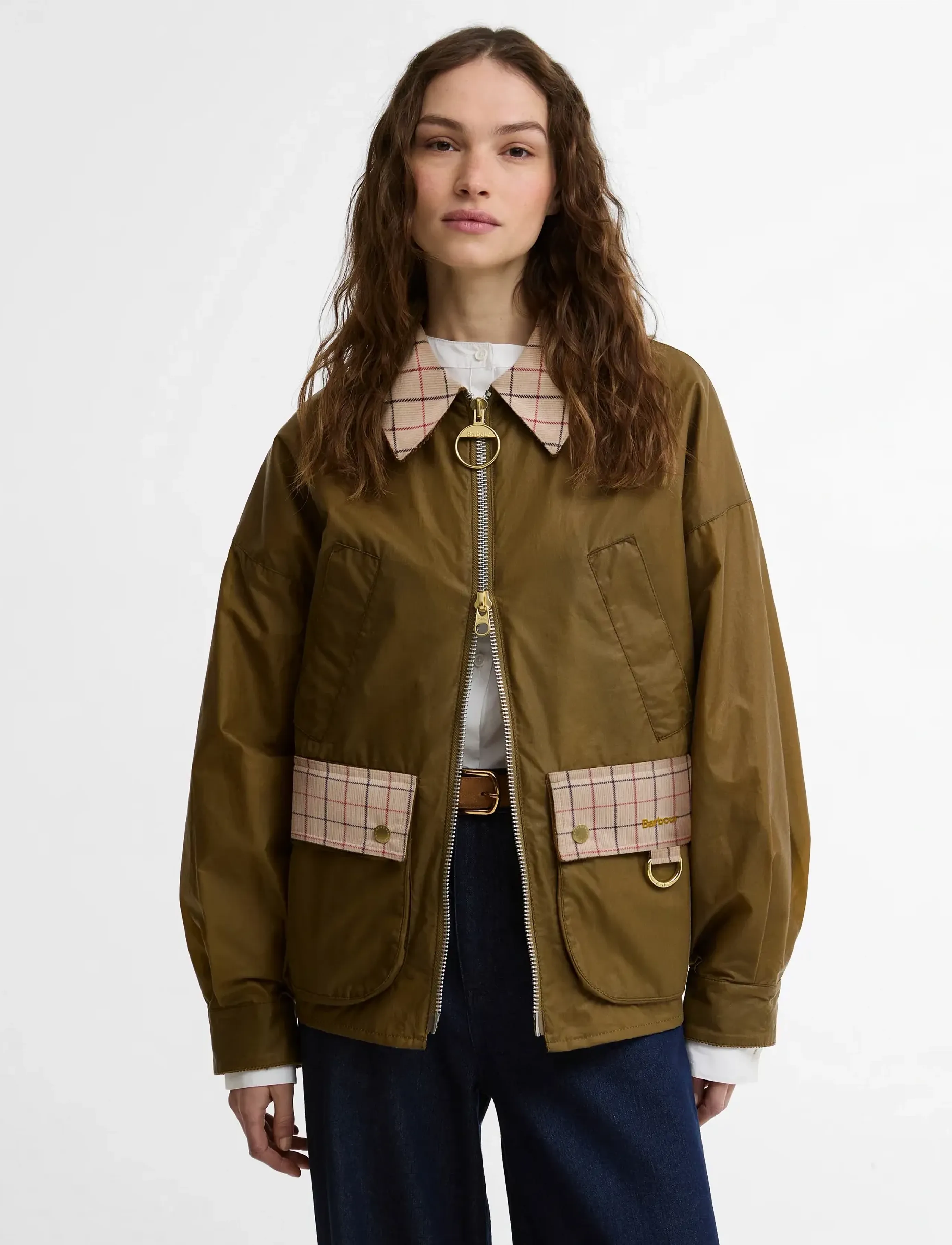 Barbour Barbour Launton Wax - Uutuudet - SAND/BEIGE TATT / brown