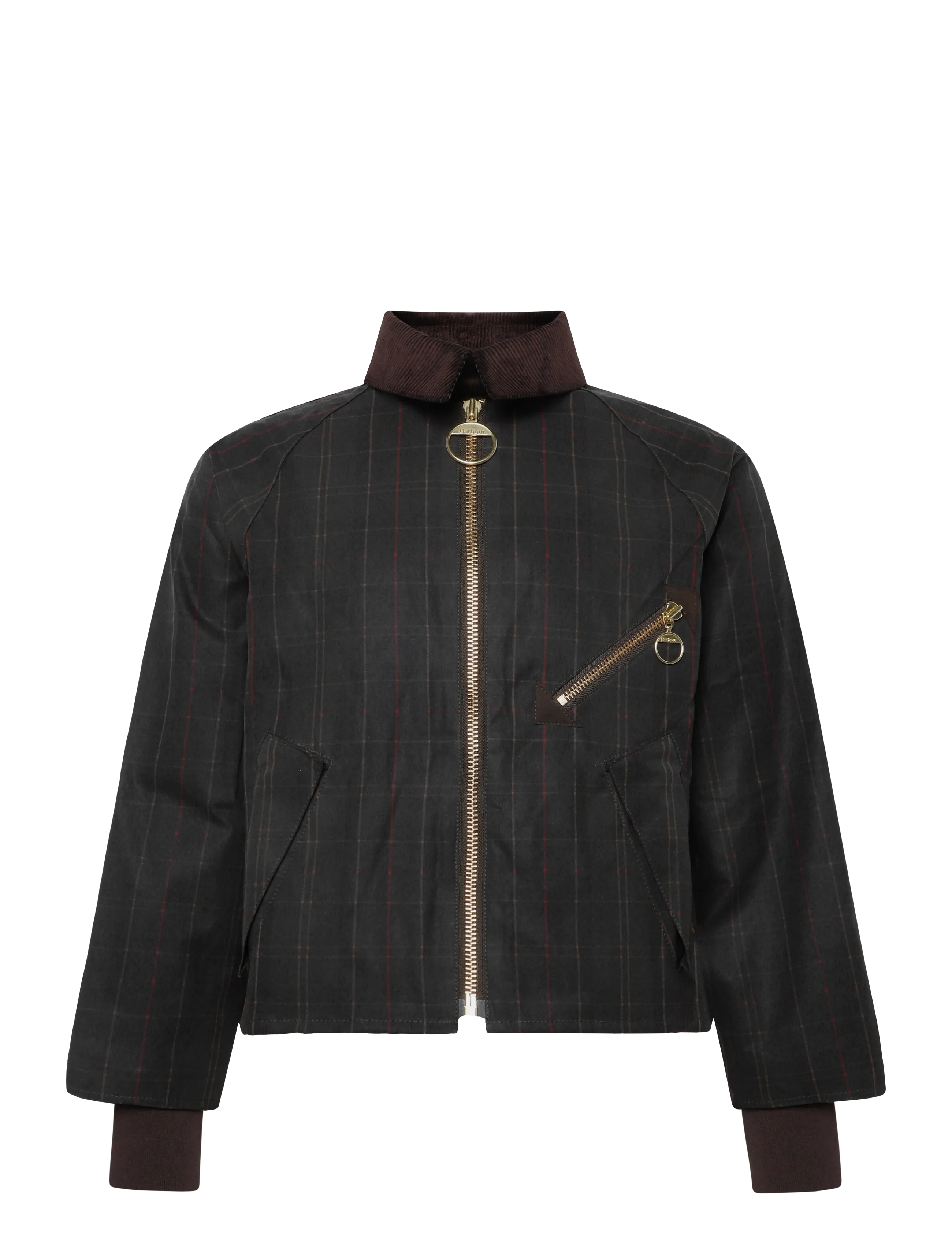 Barbour Barbour Arlene Checked Wax Jacket - Jackor - CLASSIC/SHADOW CLASSIC / green