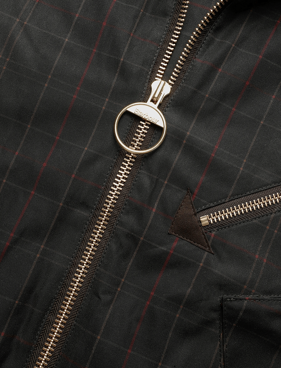 Barbour - Barbour Arlene Checked Wax Jacket - utilityjackor - classic/shadow classic - 3