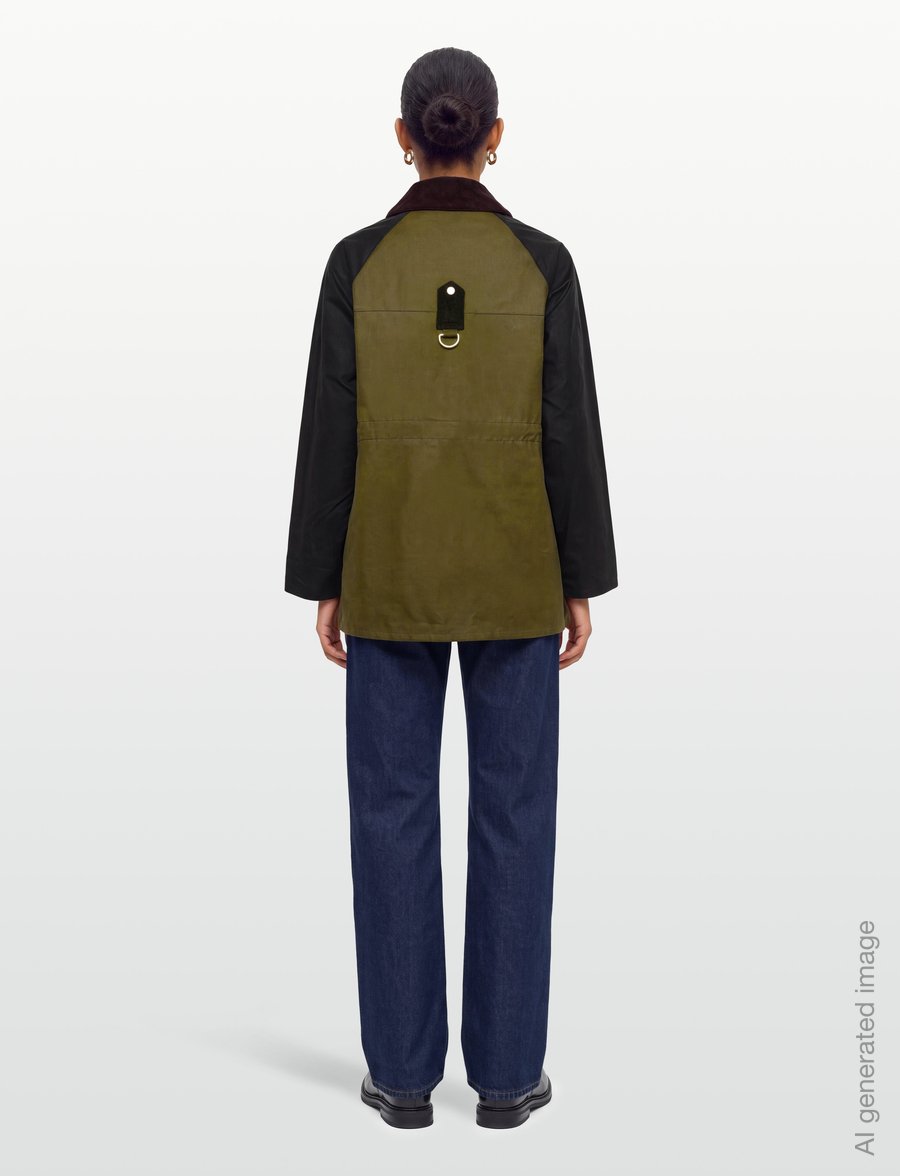 Barbour - Barbour Treeton Wax Jacket - utility-jakker - golden olive/fern/ancient - 4